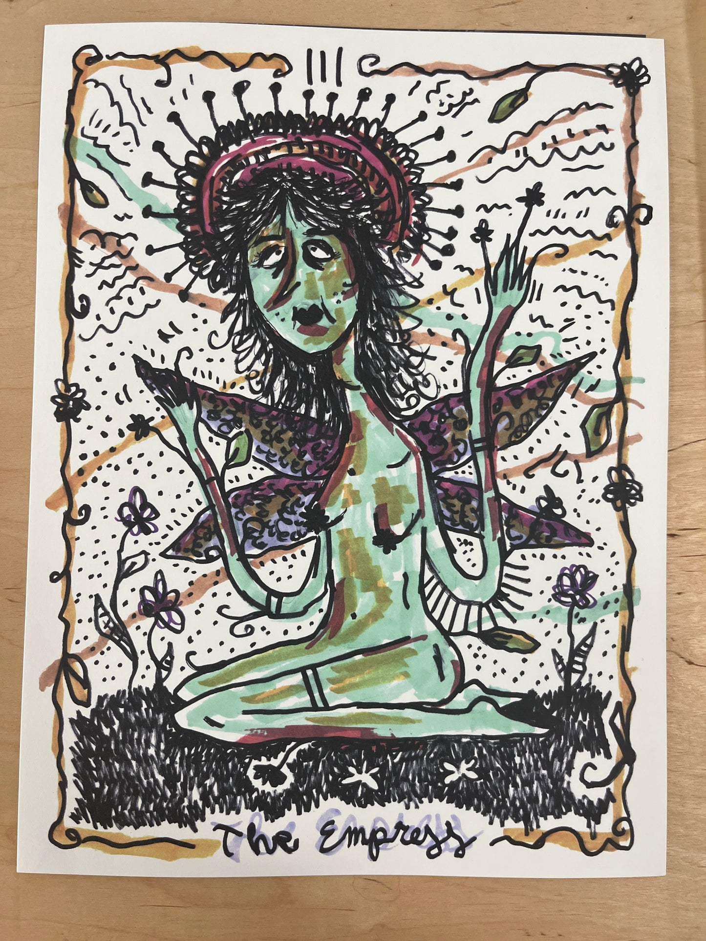 Kelly Egan Print - The Empress
