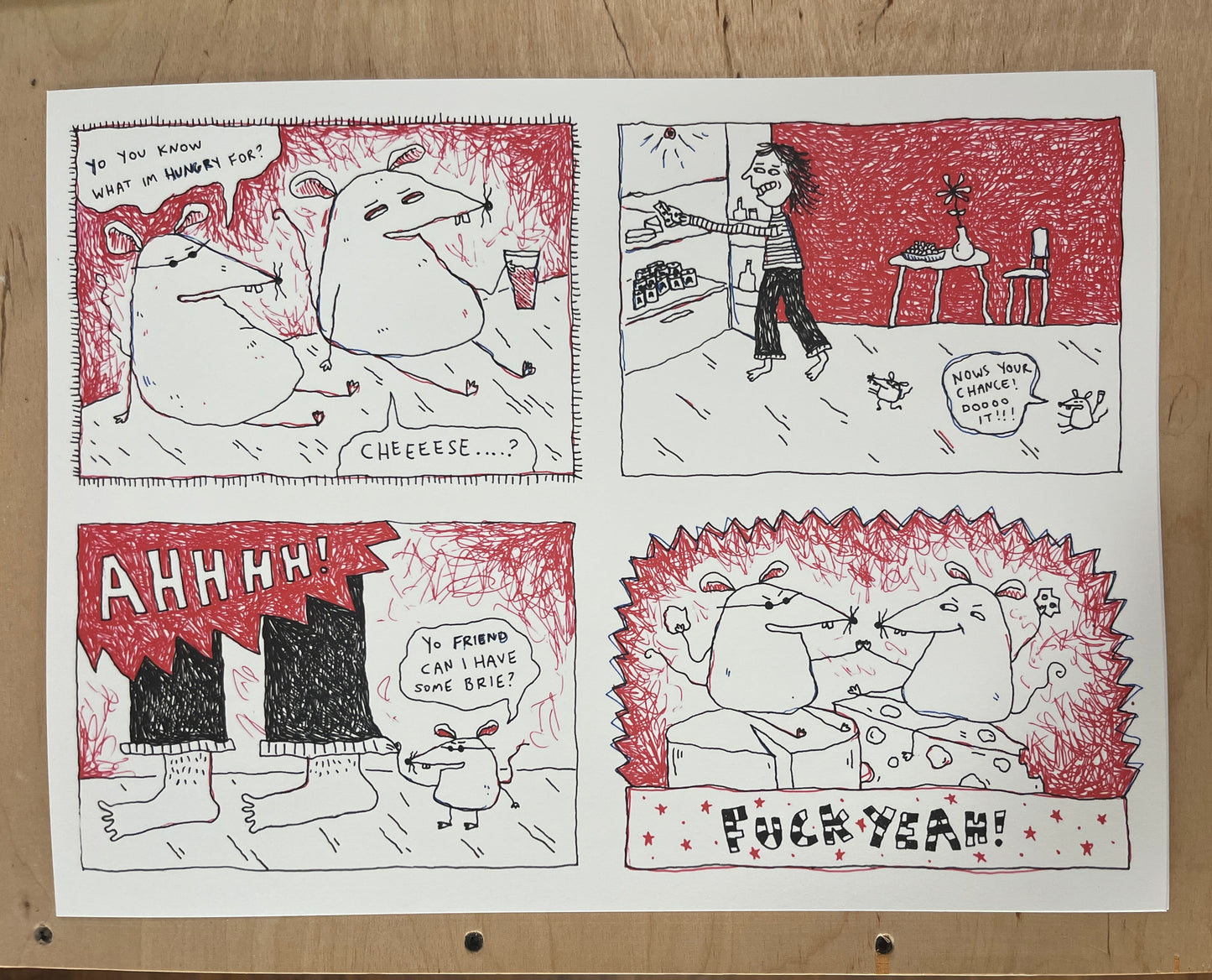 Kelly Egan Print - Mice