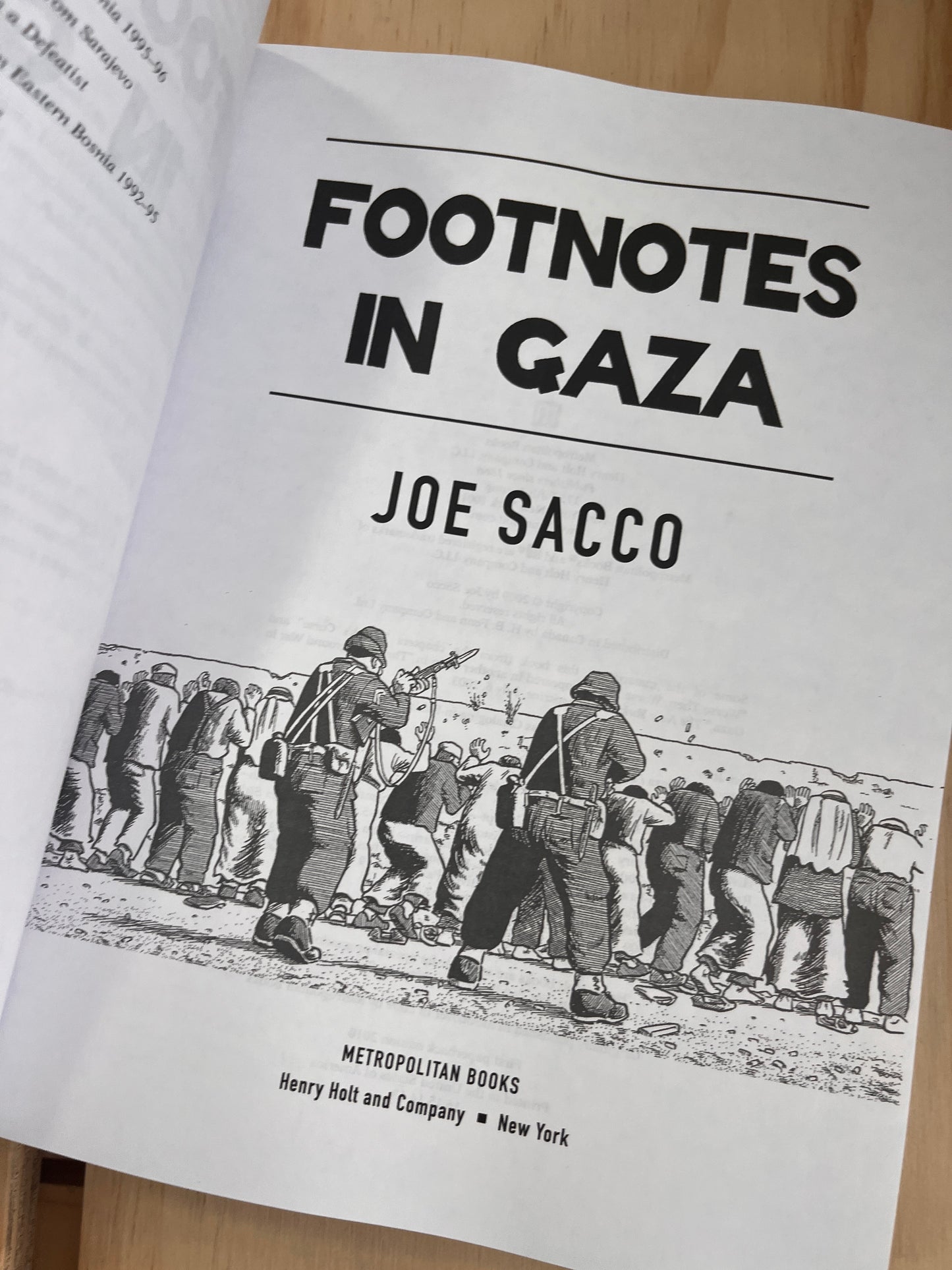 Footnotes in Gaza