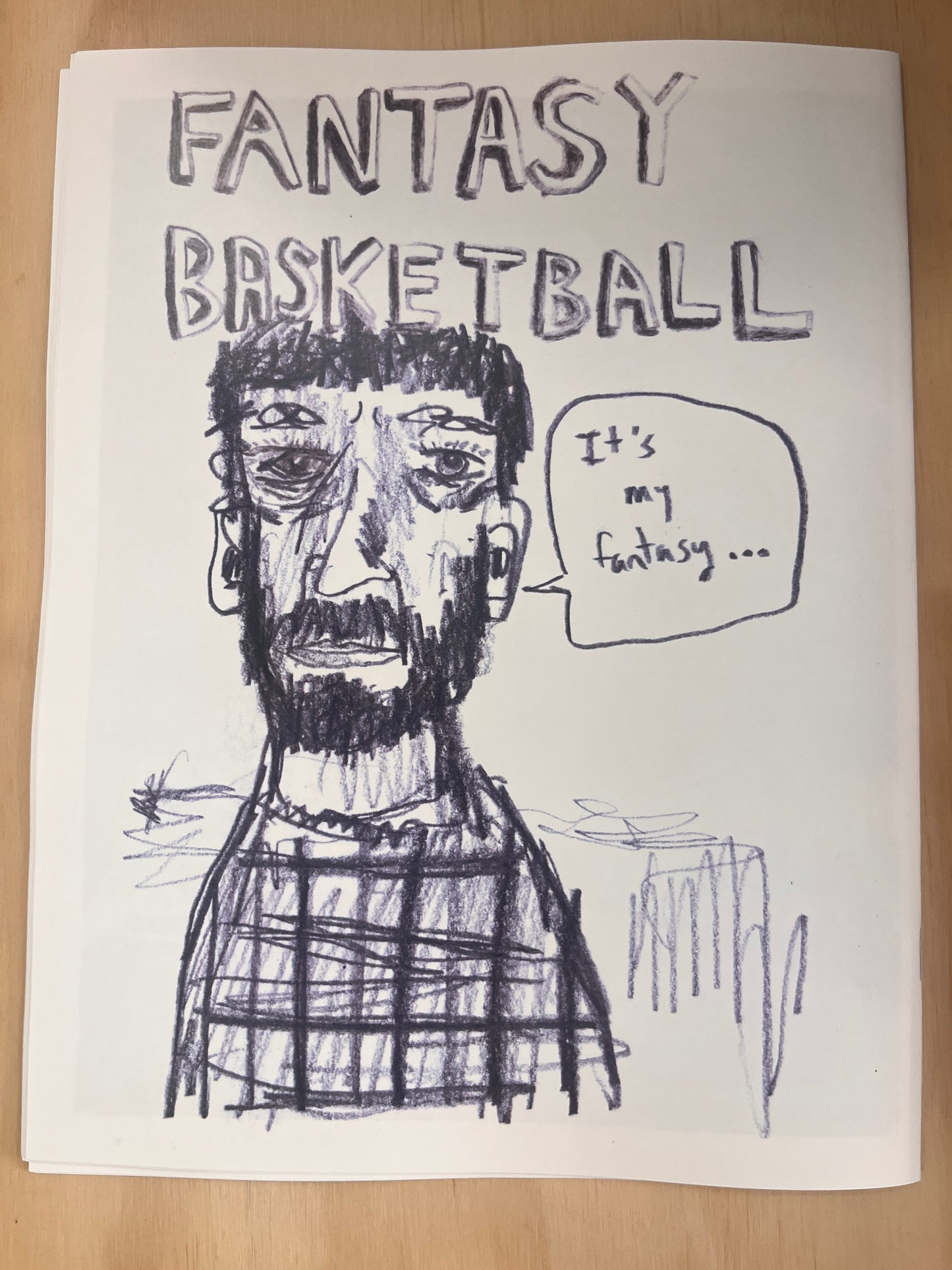 Basketball Zine