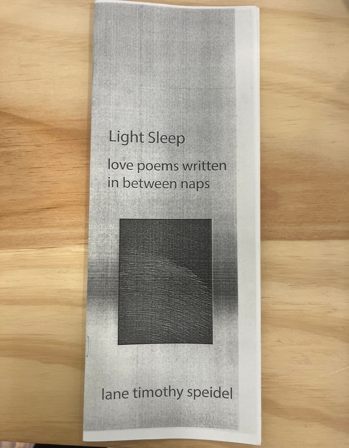 Light Sleep: love poems written in between naps