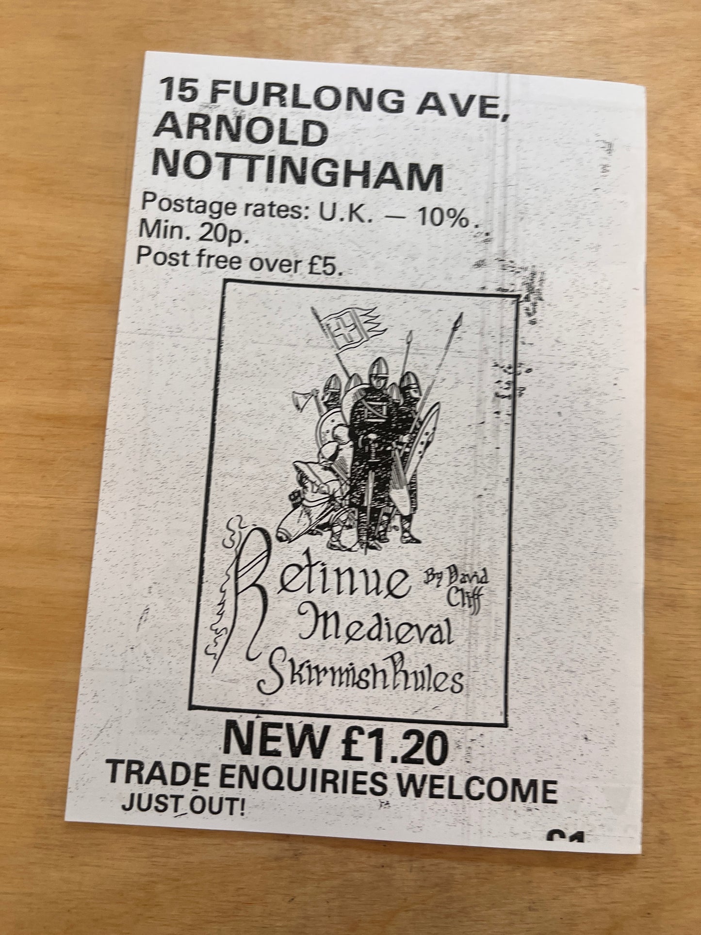 Lemon Sadler May 2025 Zine (with poster!)