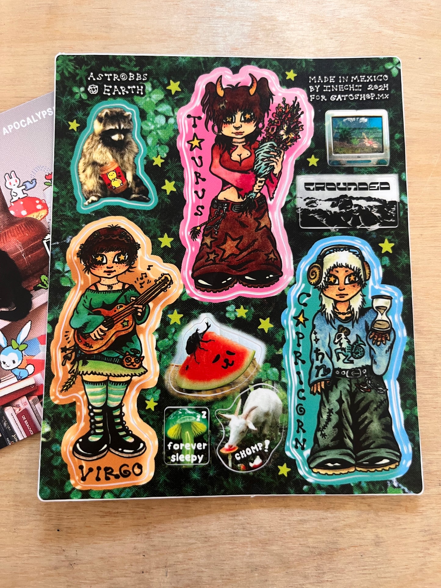 ASTROBBS STICKERS - Inez Estrada