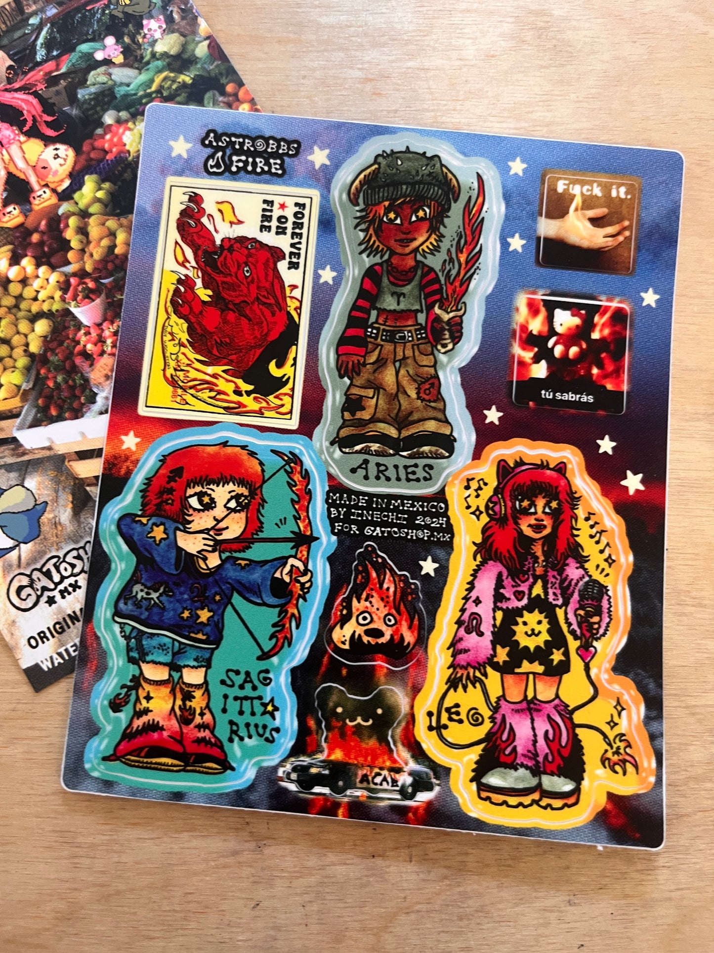 ASTROBBS STICKERS - Inez Estrada