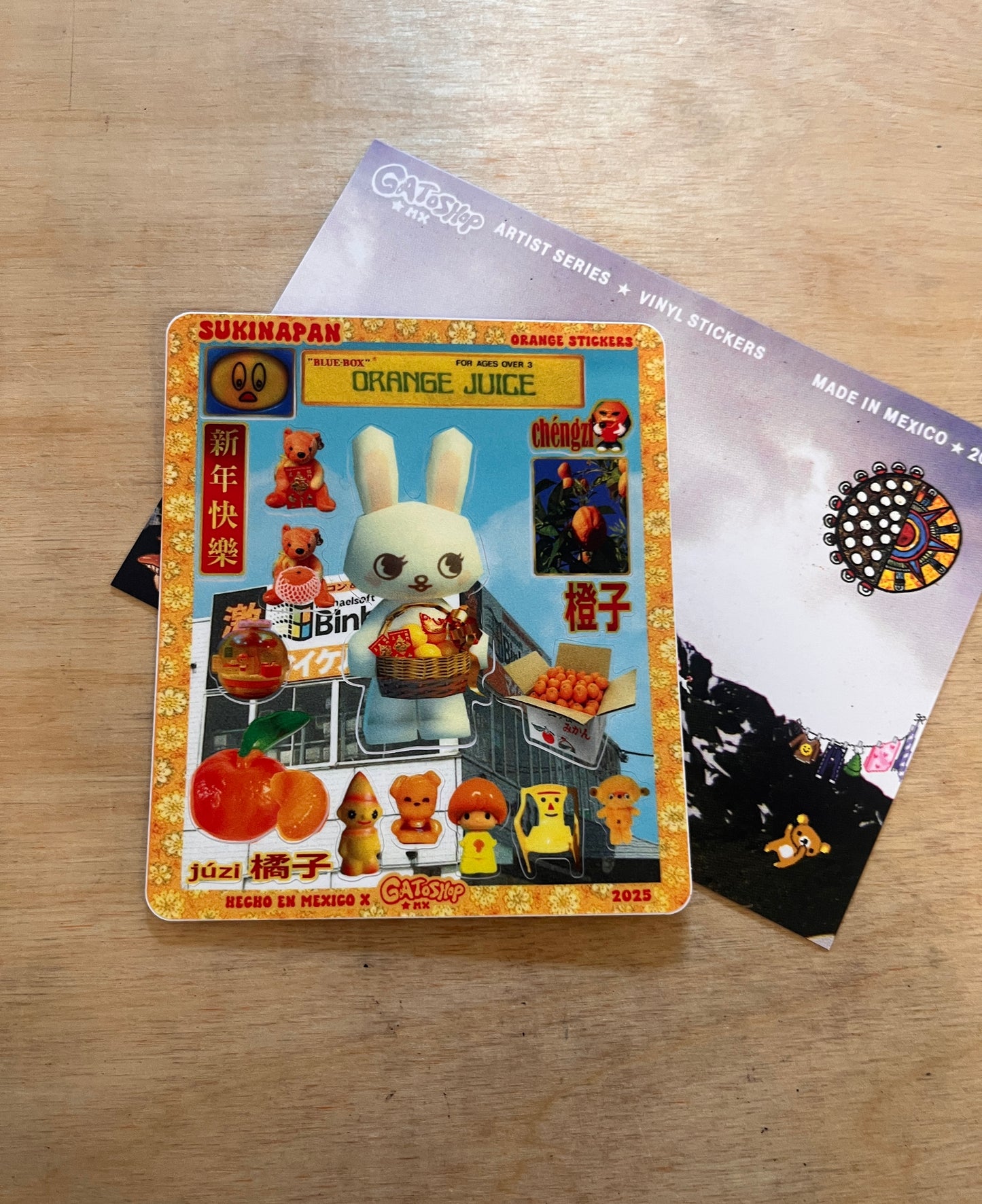 Sunkinapan/Gato Shop Fruit Stickers