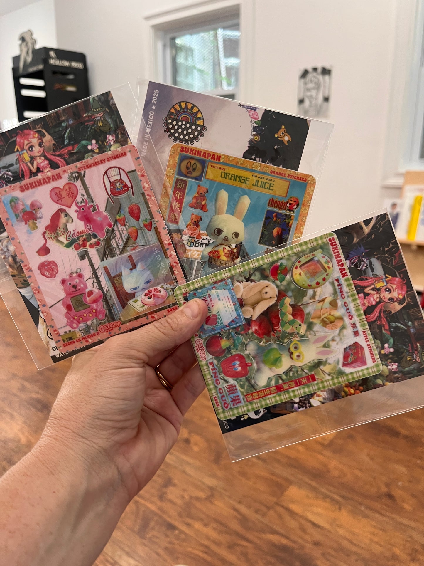Sunkinapan/Gato Shop Fruit Stickers