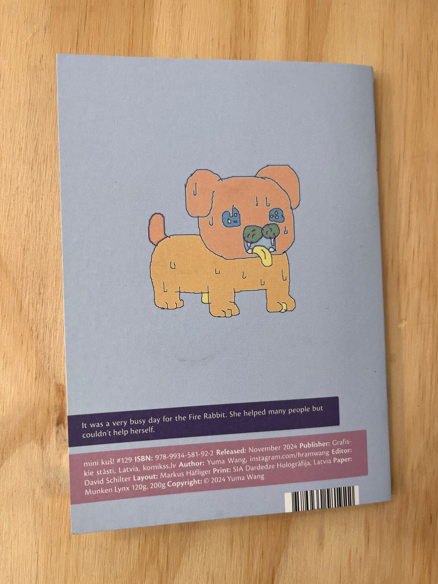 mini kuš! #129 'Fire Rabbit'