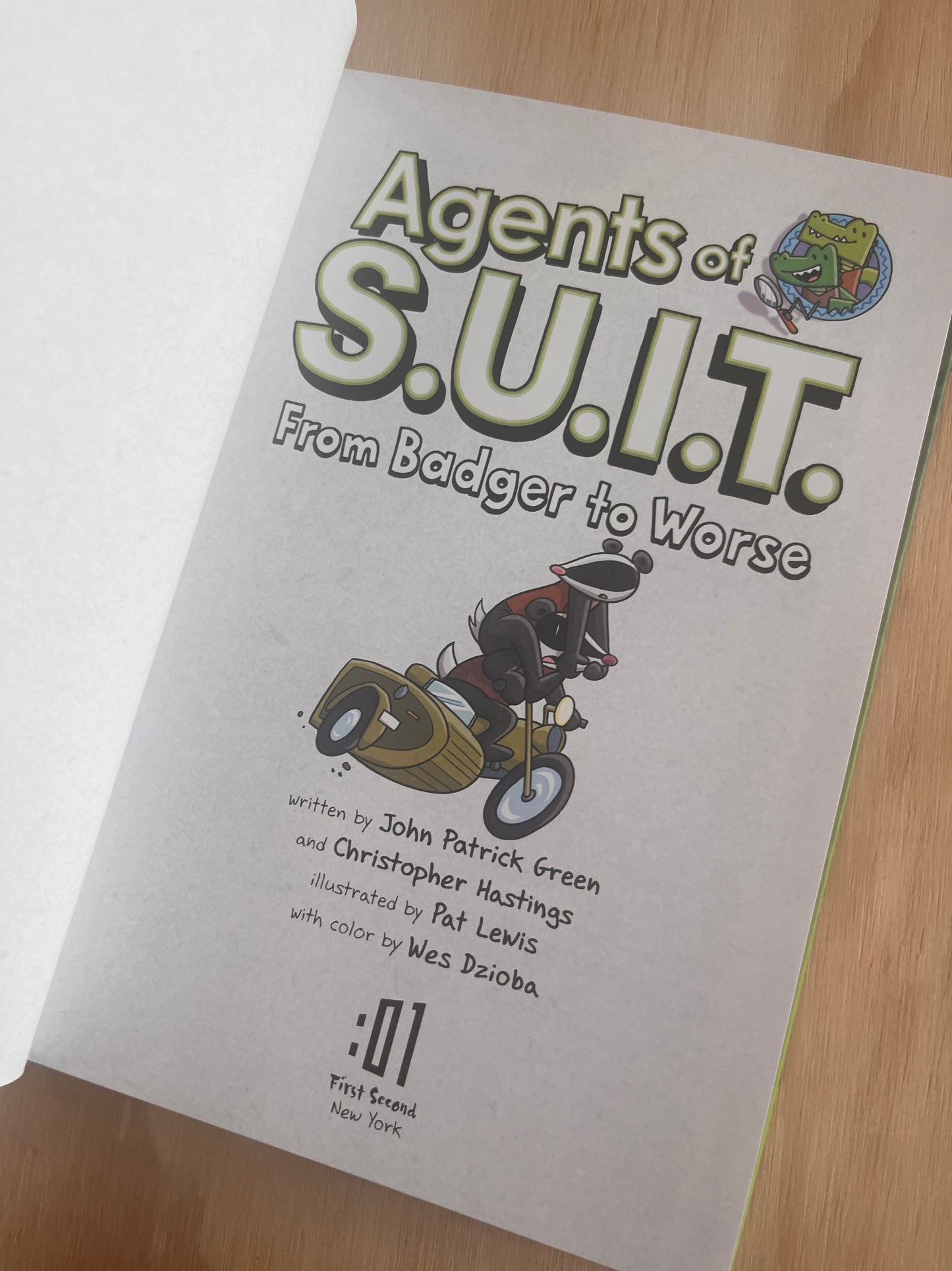 Investigators: Agents of S.U.I.T.: From Badger to Worse