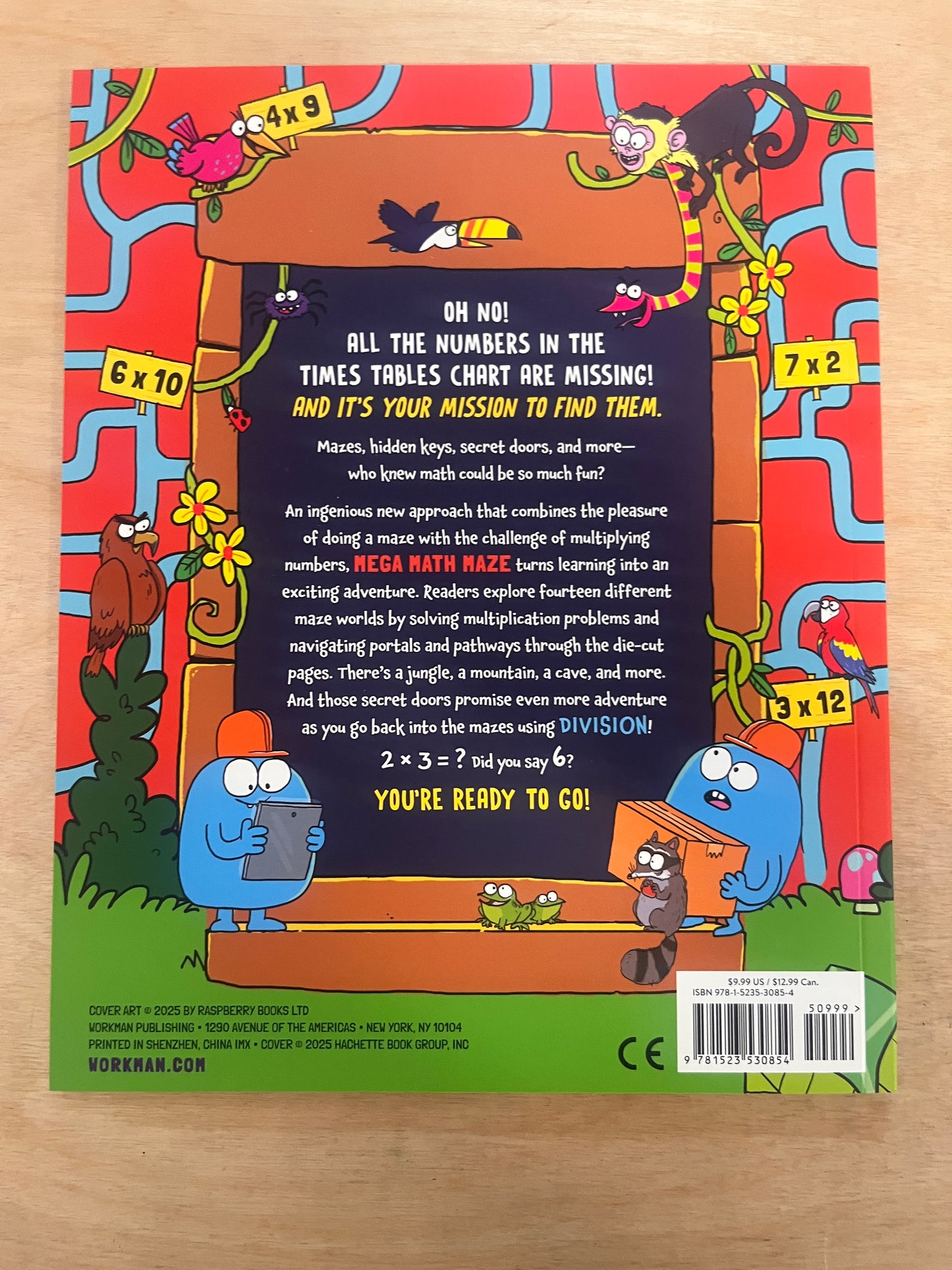 Mega Math Maze: A Multiplication Adventure
