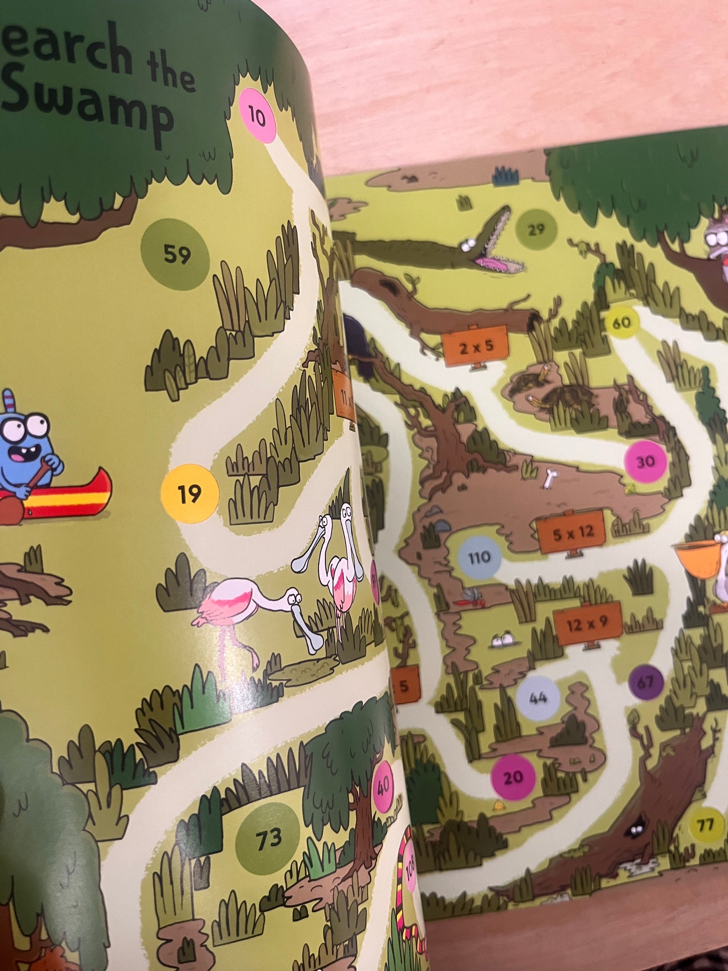 Mega Math Maze: A Multiplication Adventure