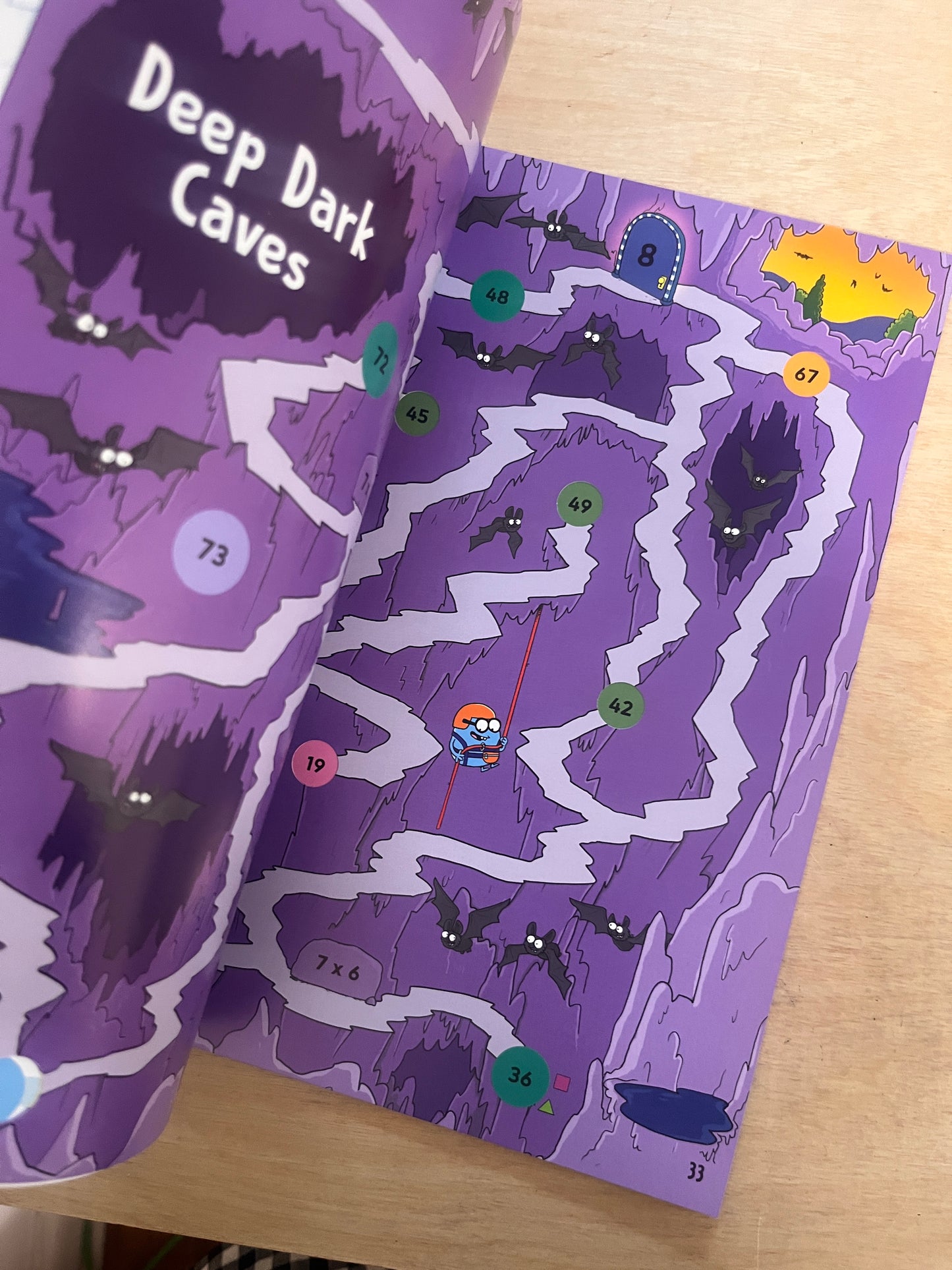 Mega Math Maze: A Multiplication Adventure