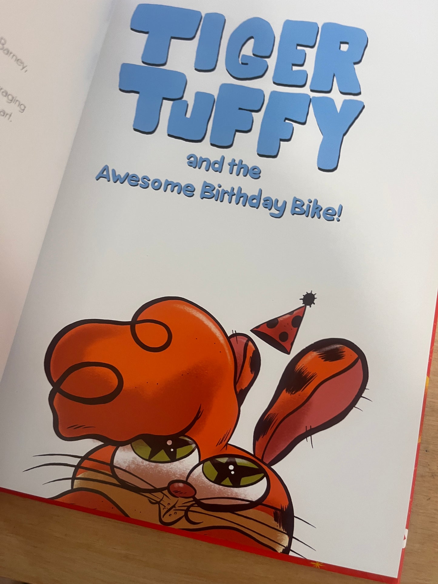 Tiger Tuffy and the Awesome Birthday Bike