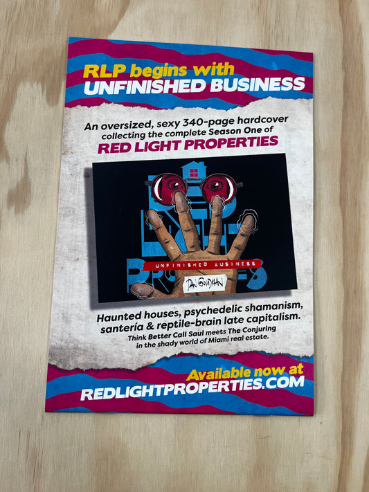 Red Light Properties Season 2: Issue 1