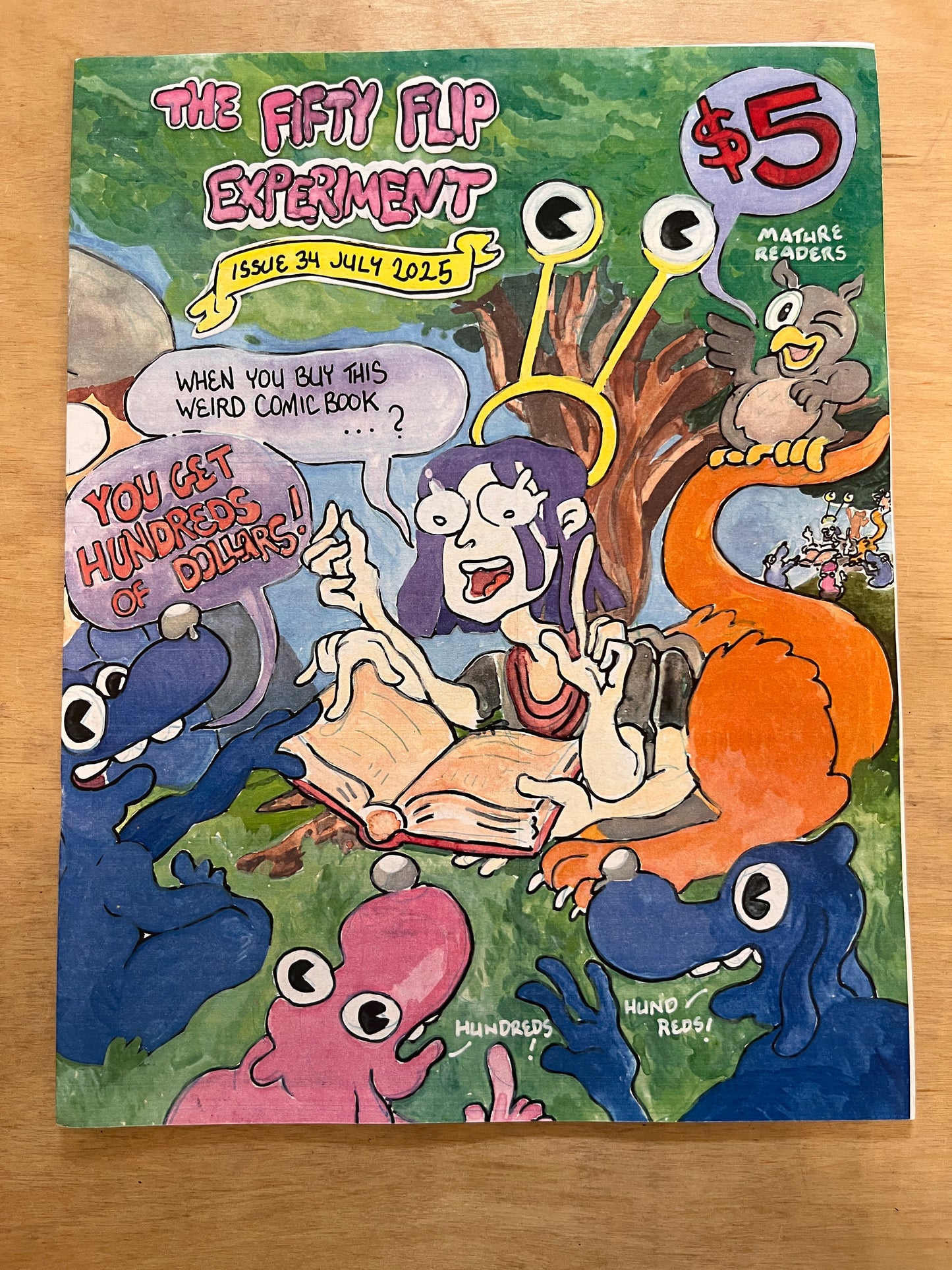 50 Flip Experiment Issue #34