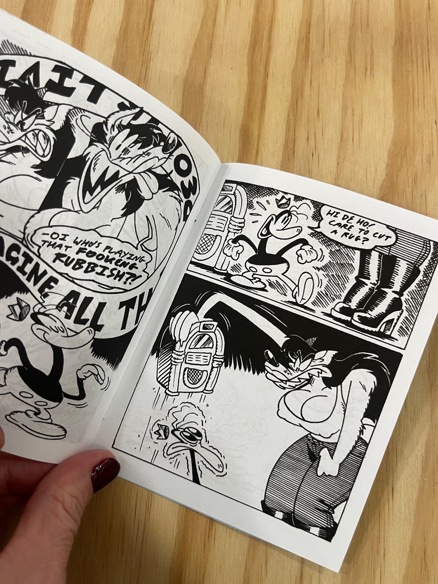 “Bar Fly” 4.25”x5.5” Ego Trip Comix Zine