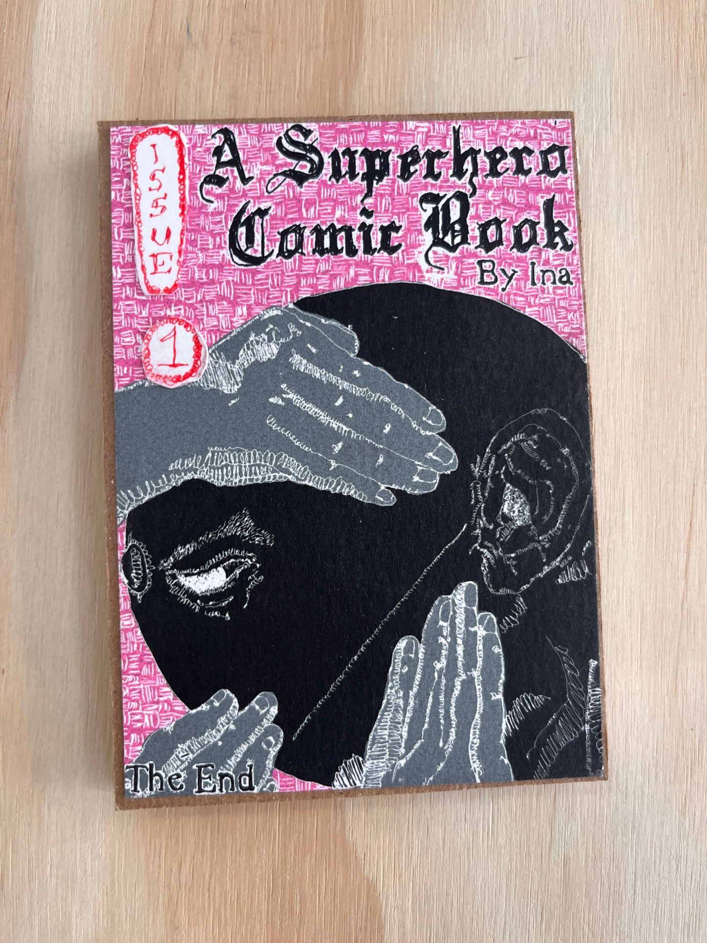 A Superhero Comic Book