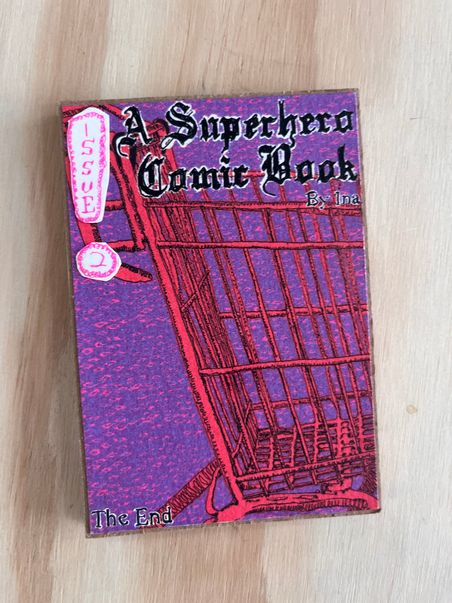 A Superhero Comic Book