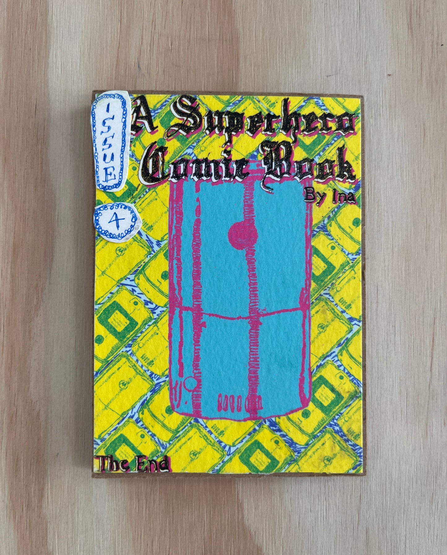 A Superhero Comic Book