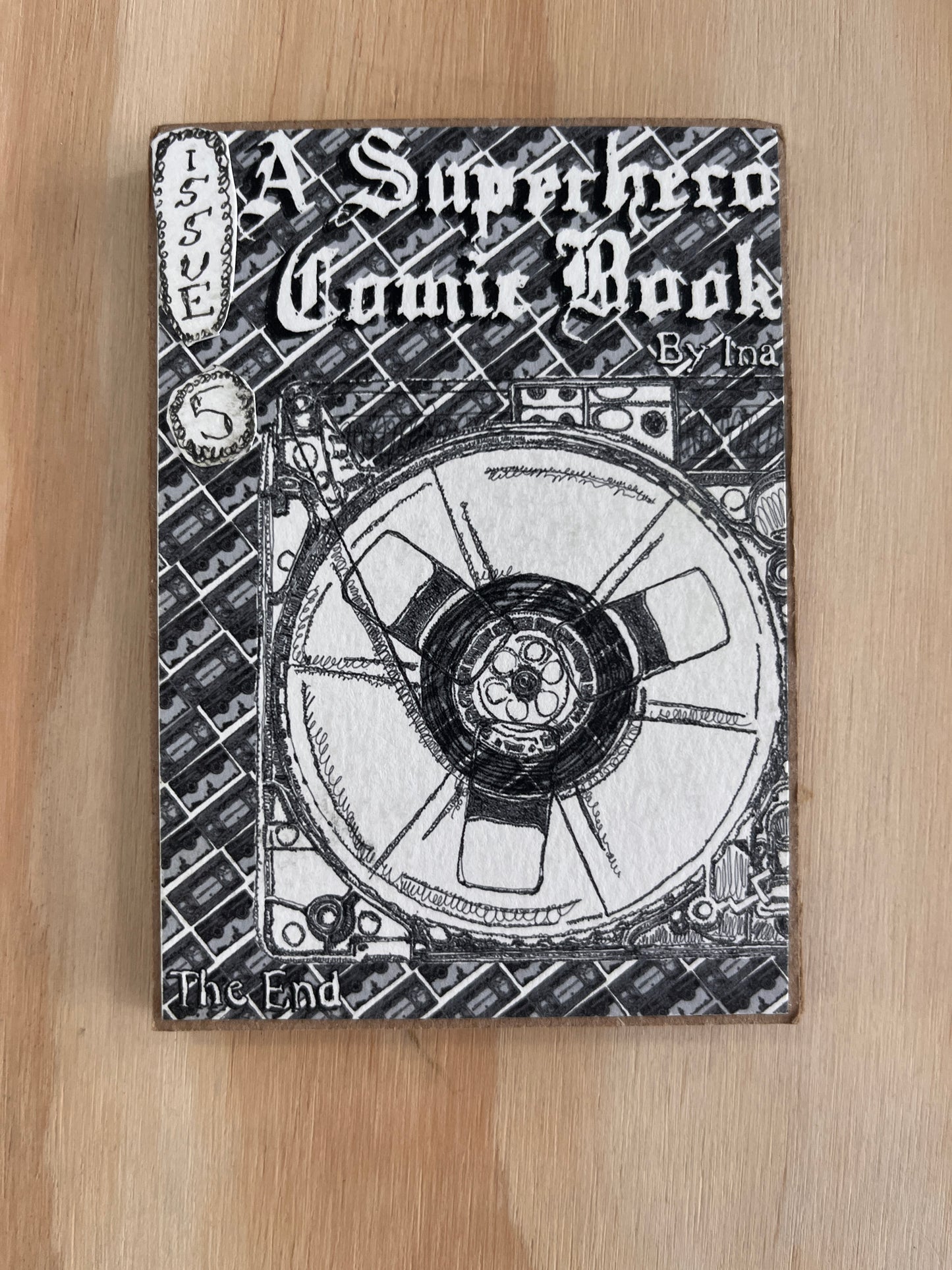 A Superhero Comic Book