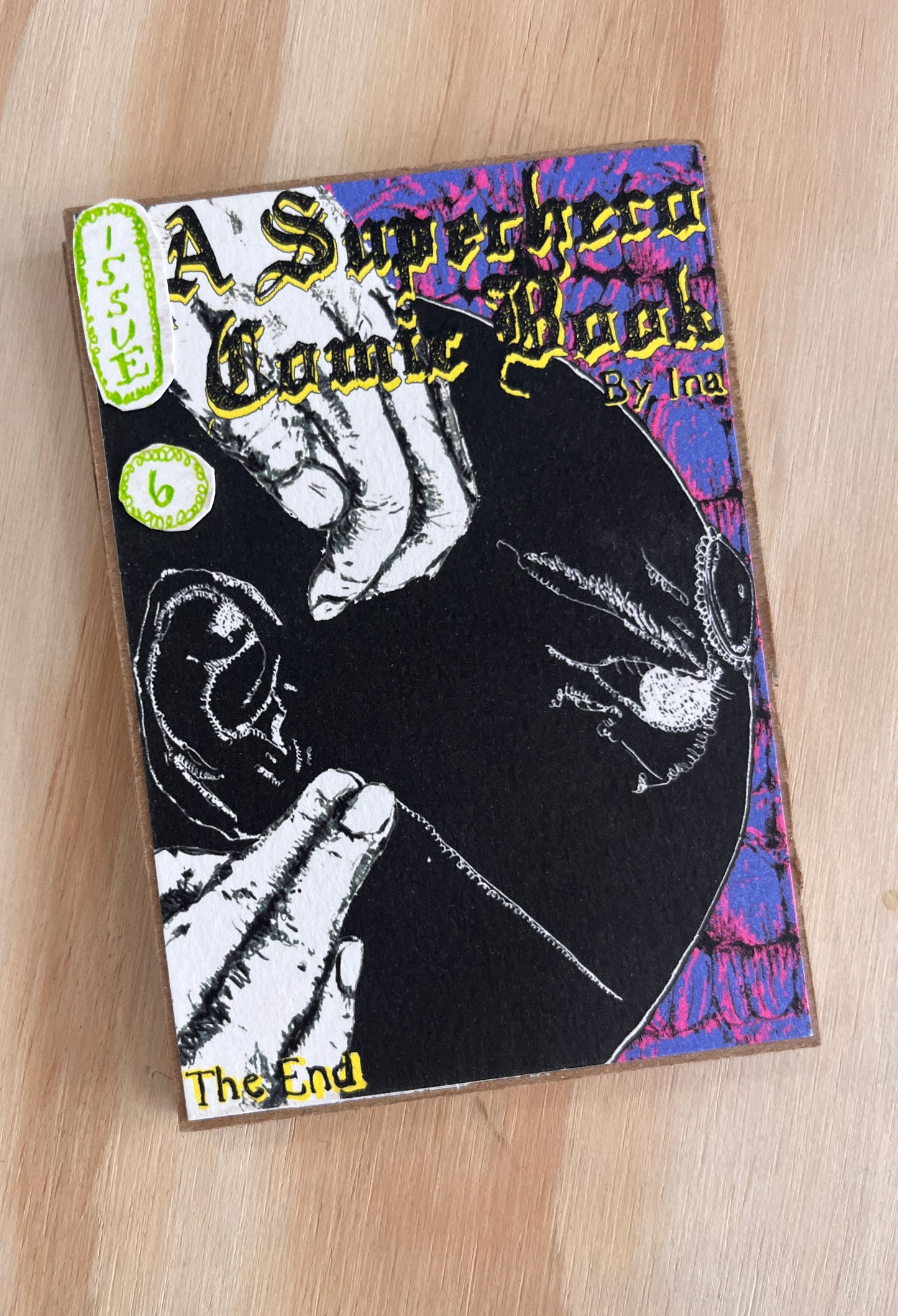 A Superhero Comic Book