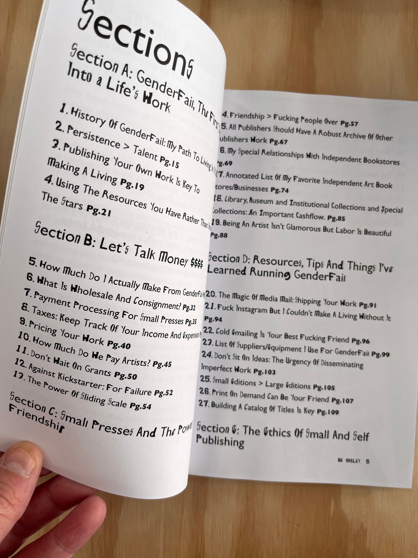Publishing now: GenderFail’s working class guide to making a living off self publishing 2nd Edition