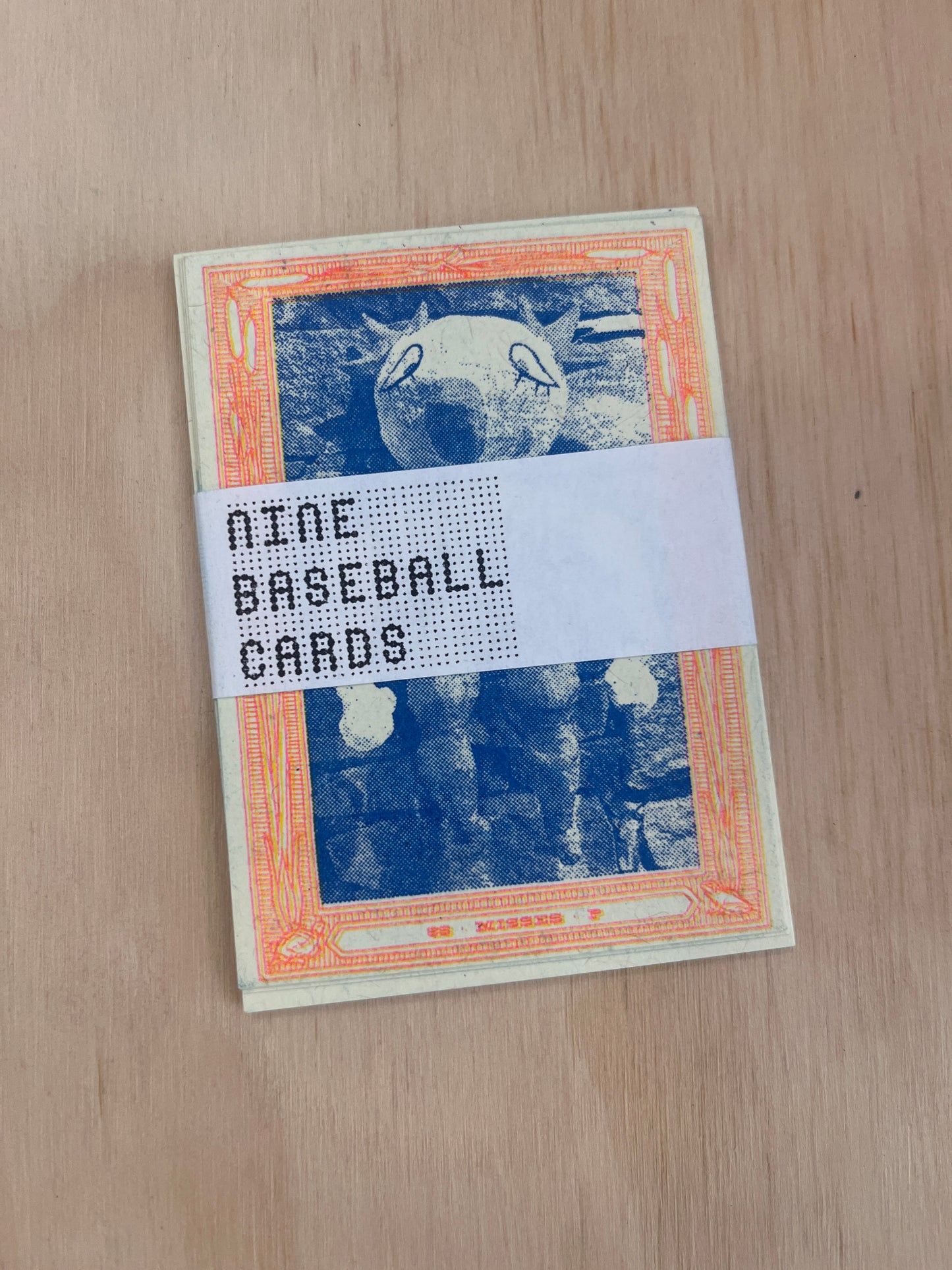 Nine Baseball Cards