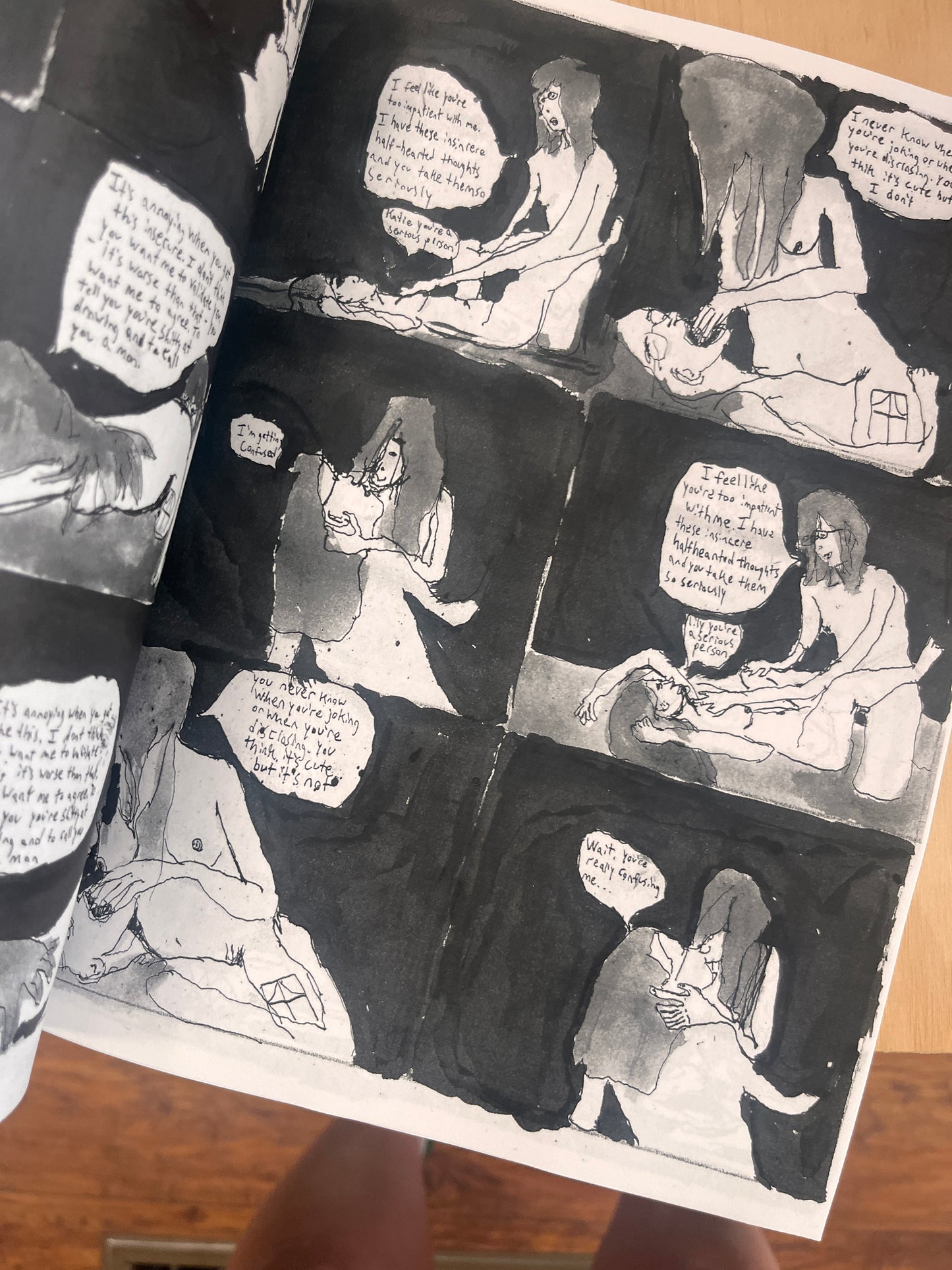 Perception Through a Gap