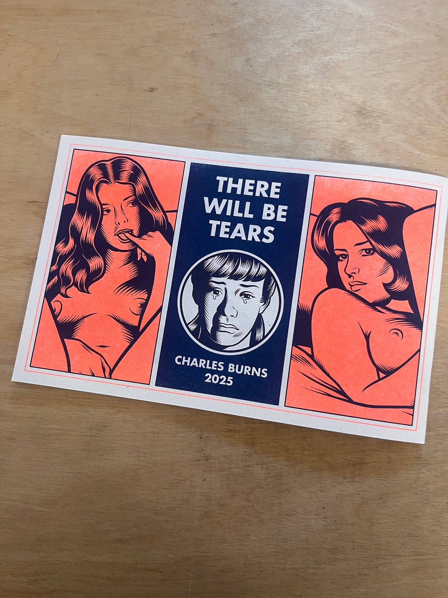 There Will Be Tears: Charles Burns Riso Zine