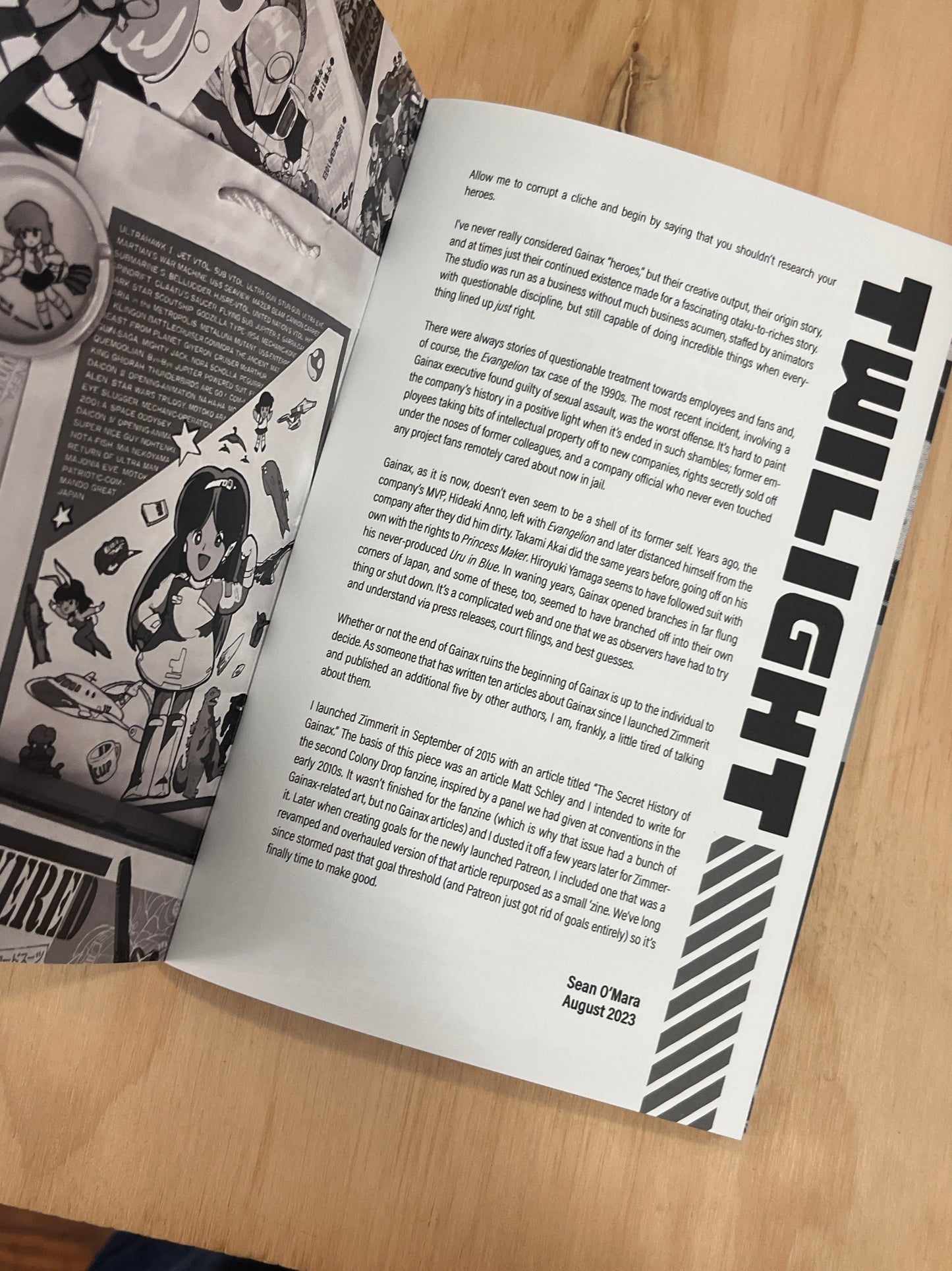 Gainazine: The Secret History of Studio Gainax