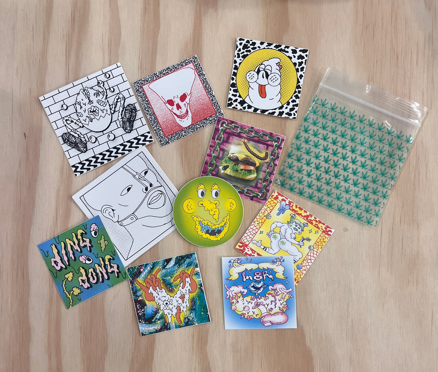 Otto Splotch Sticker Pack