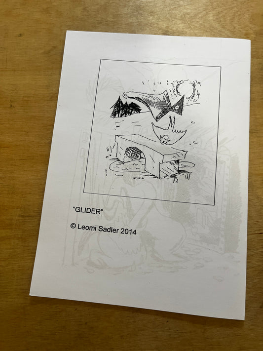 GLIDER MAGAZINE by Leomi Sadler (Feb 2026 Zine)
