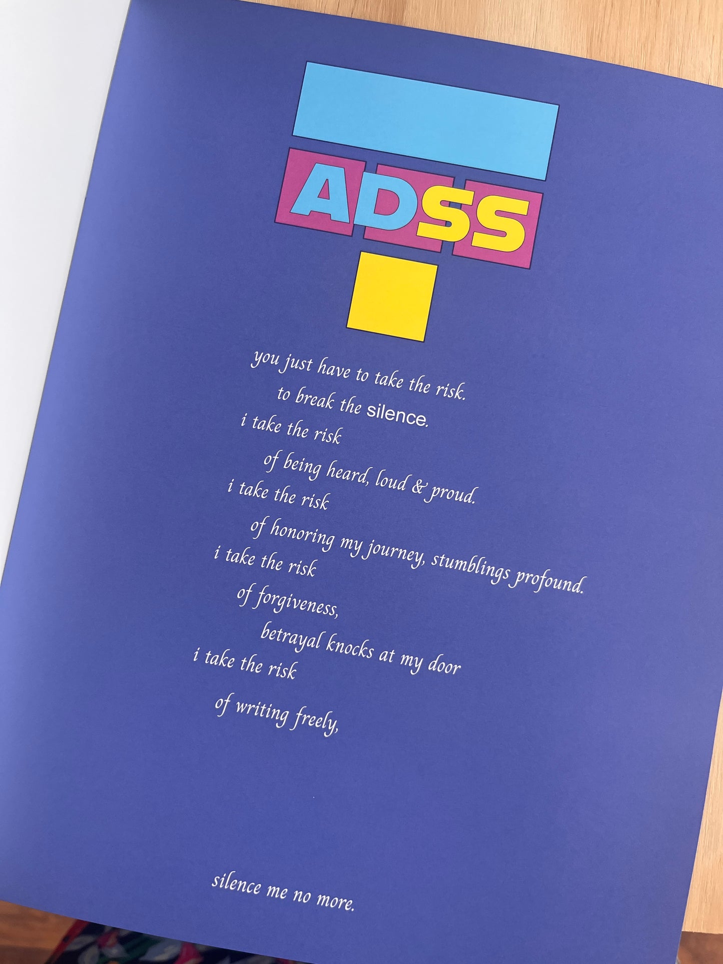 ADSS: Thoughts and Feelings about Being Human