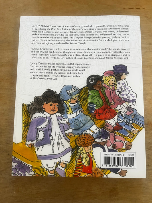 THE COMPLETE STRANGE GROWTHS, 1991-1997 by Jenny Zervakis