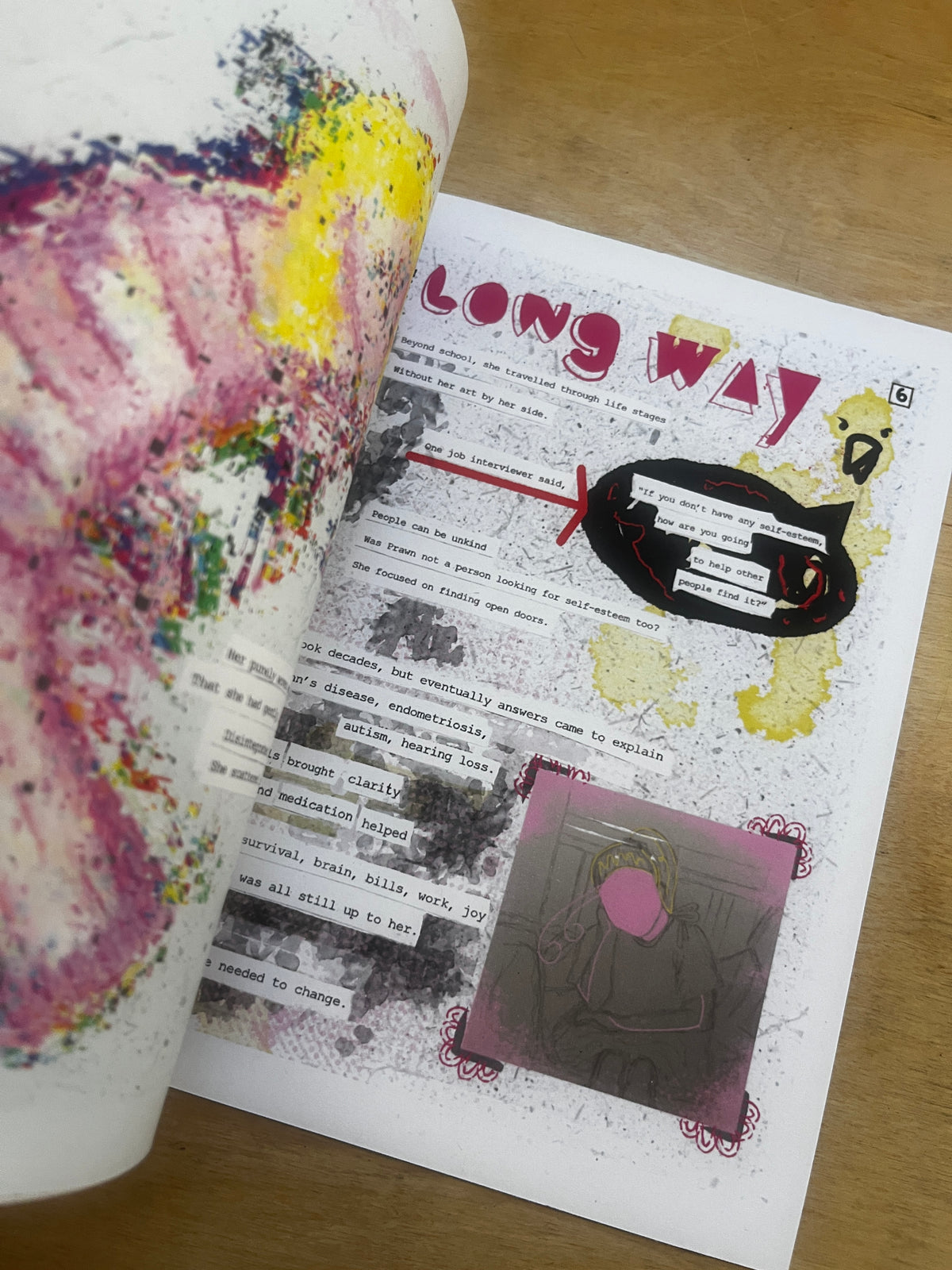 Prawn Zine: Hand-Drawn Comic about a Welsh Prawn's Art Journey
