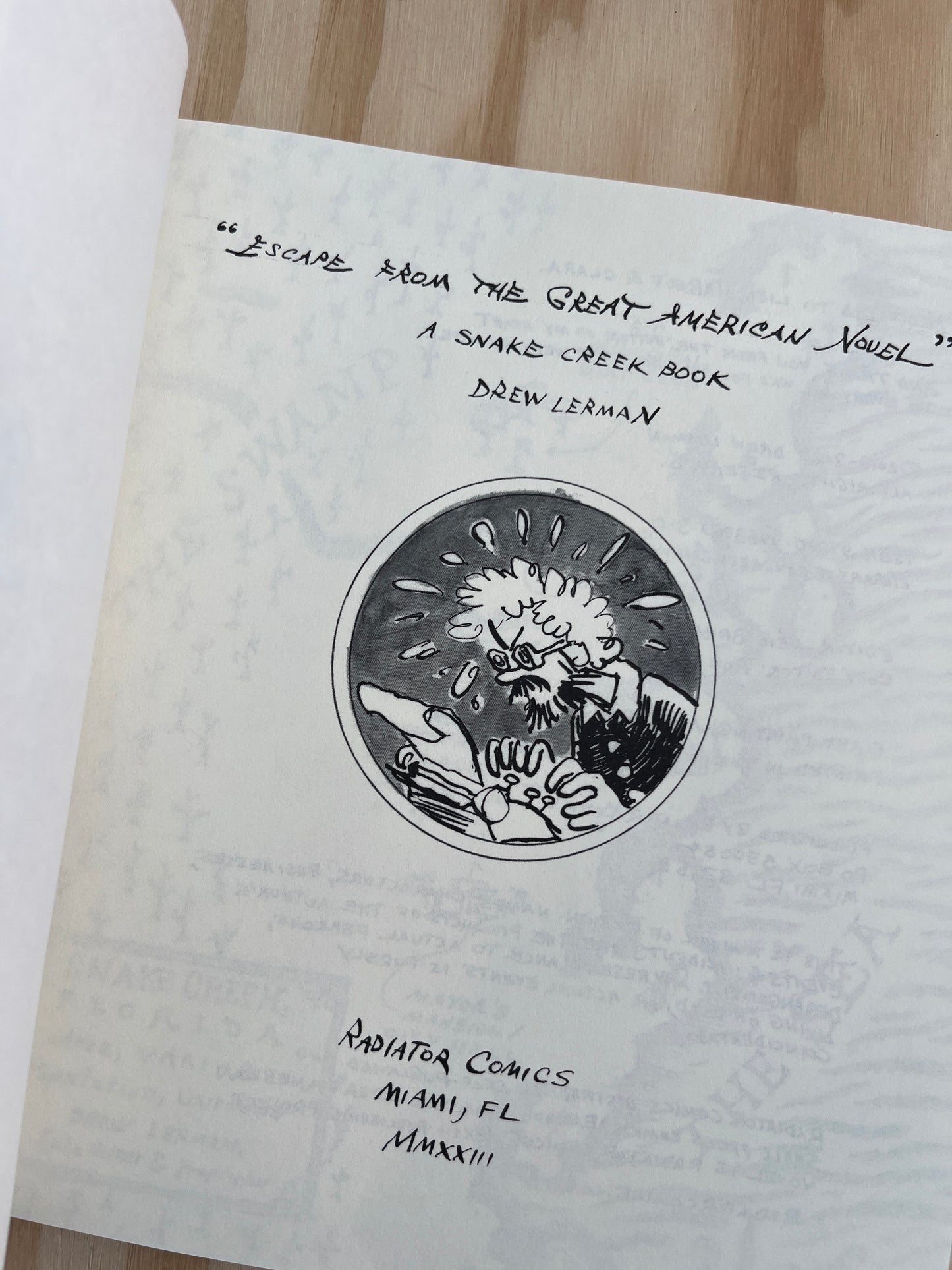 Escape from the Great American Novel