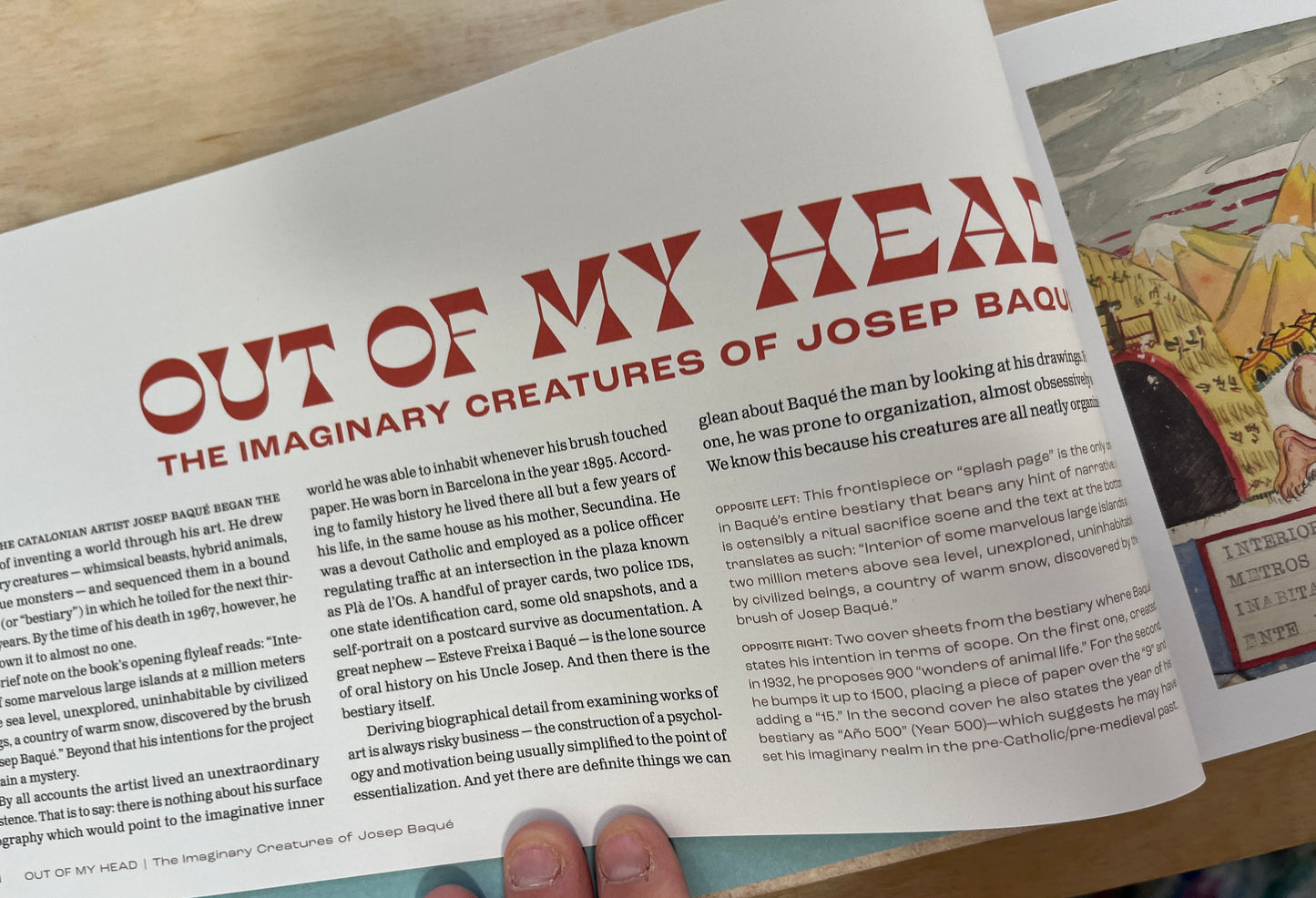 Out of My Head: The Imaginary Creatures of Josep Baqué