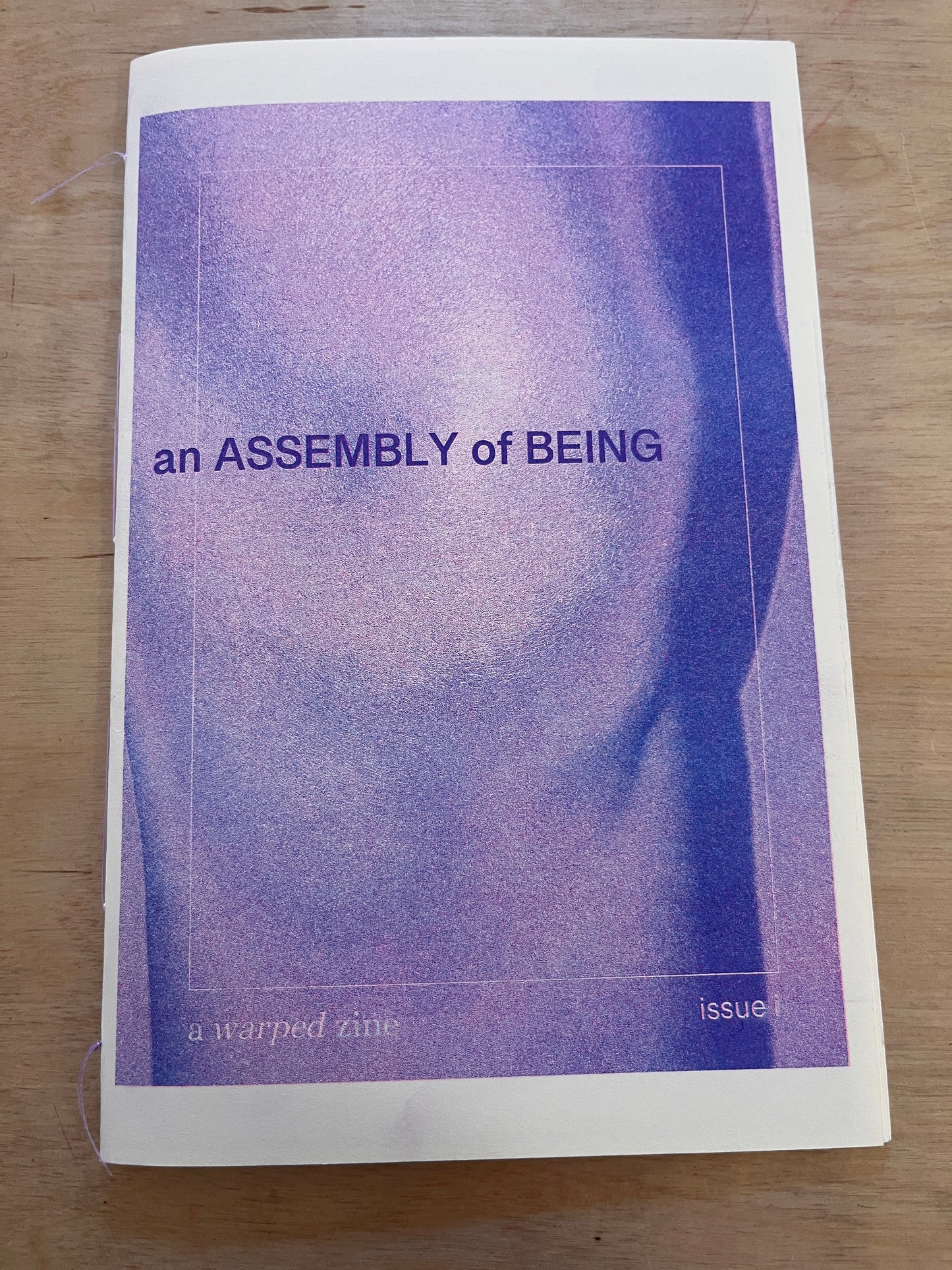 an ASSEMBLY of BEING