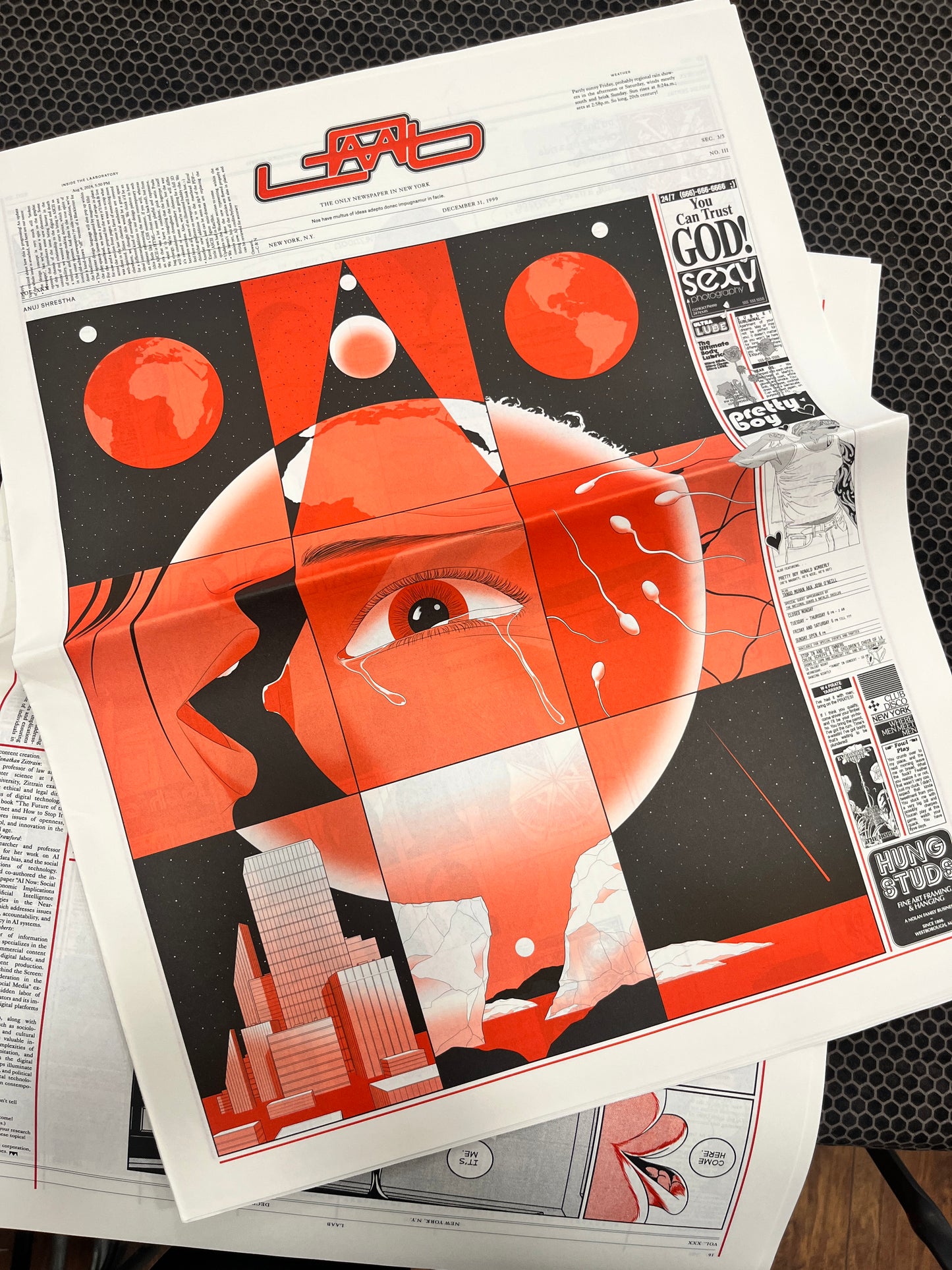 LAAB MAGAZINE #3: THREE'S COMPANY