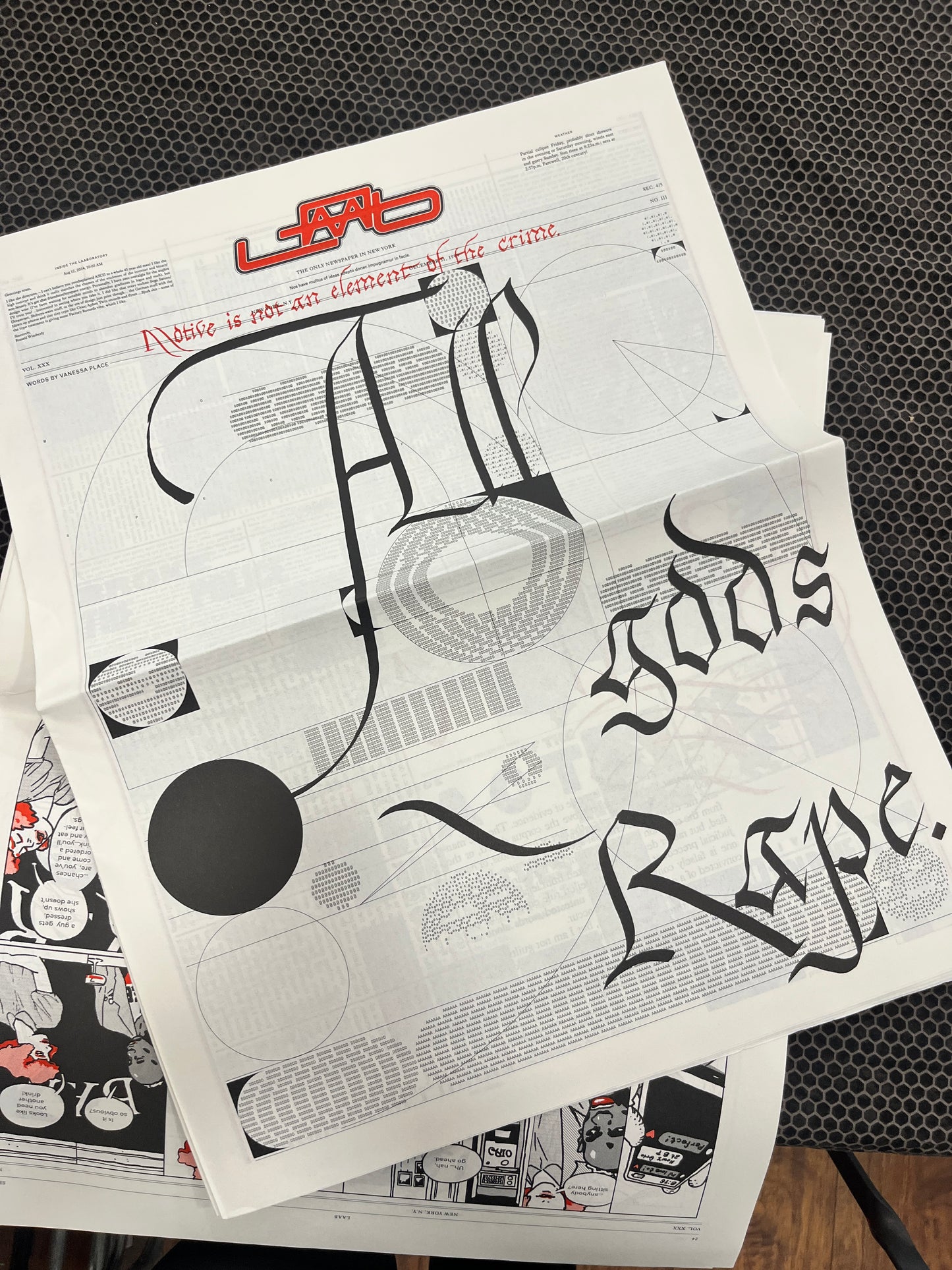 LAAB MAGAZINE #3: THREE'S COMPANY