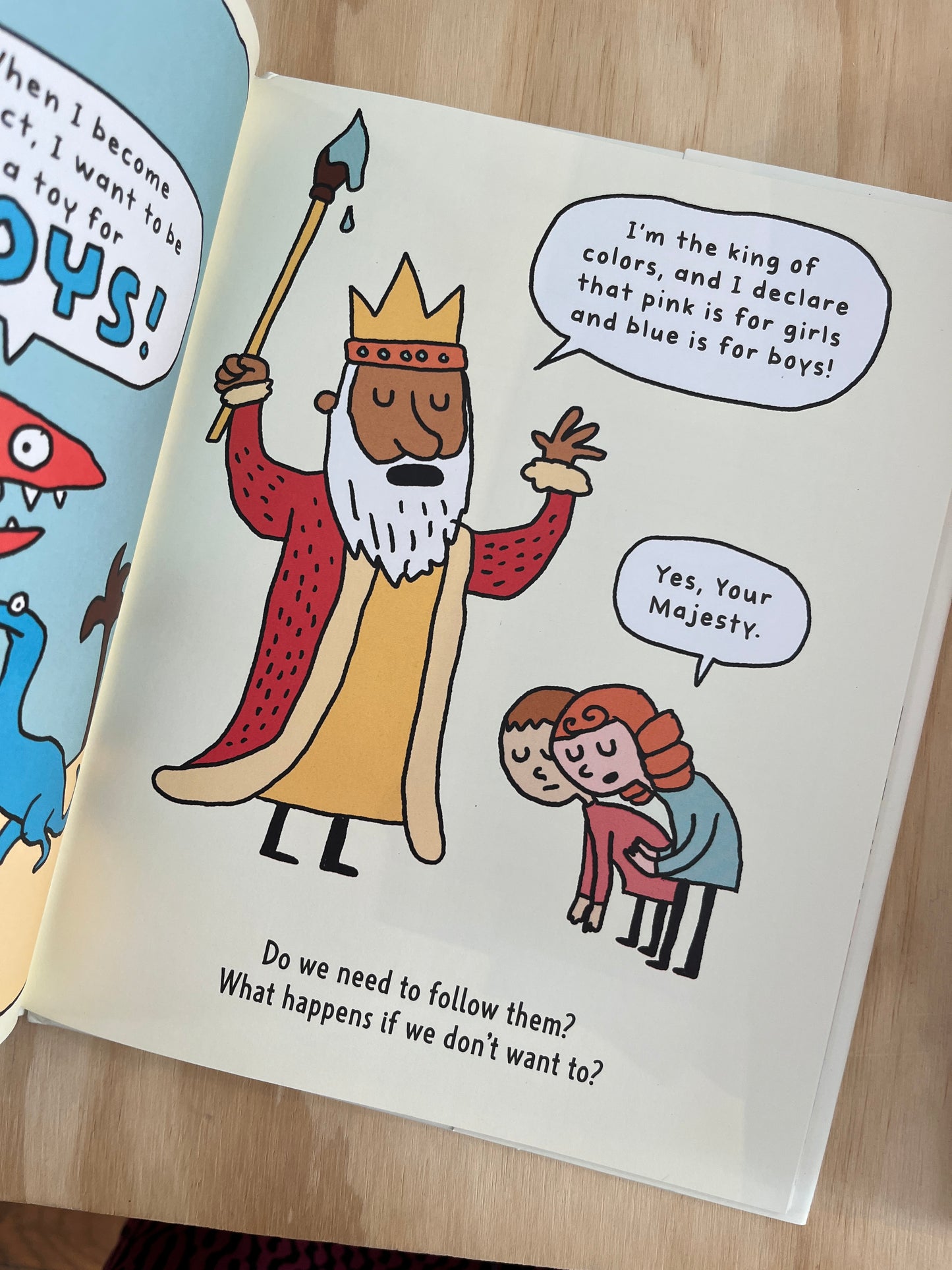 Pink, Blue, and You! Questions for Kids about Gender Stereotypes