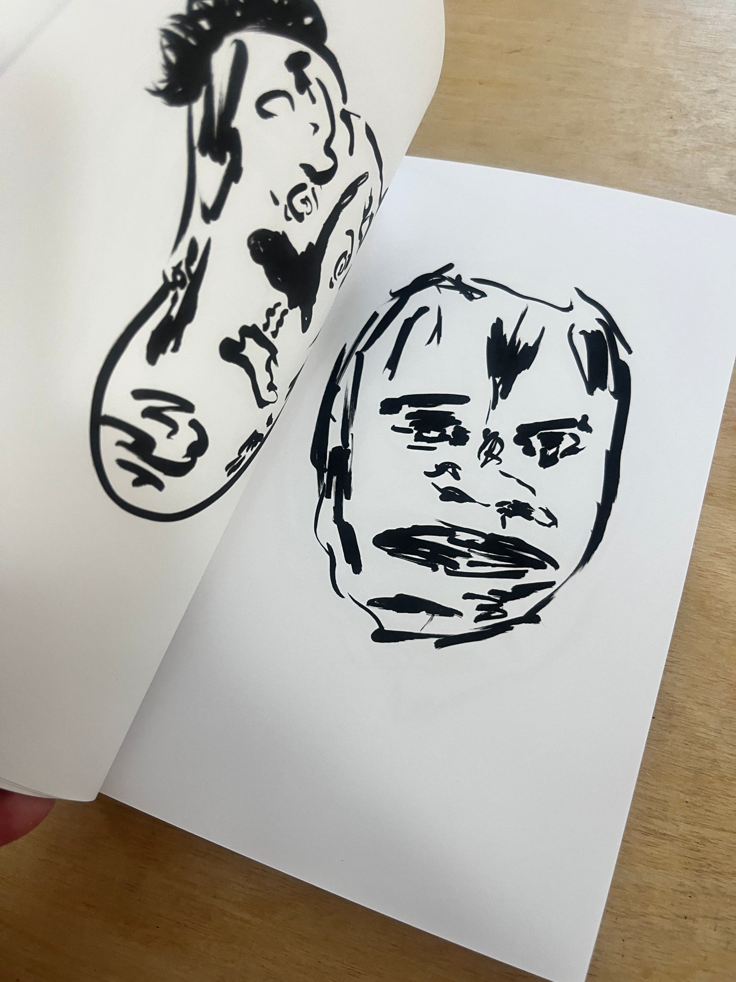 Head #2: Mask Studies by Bill Nace