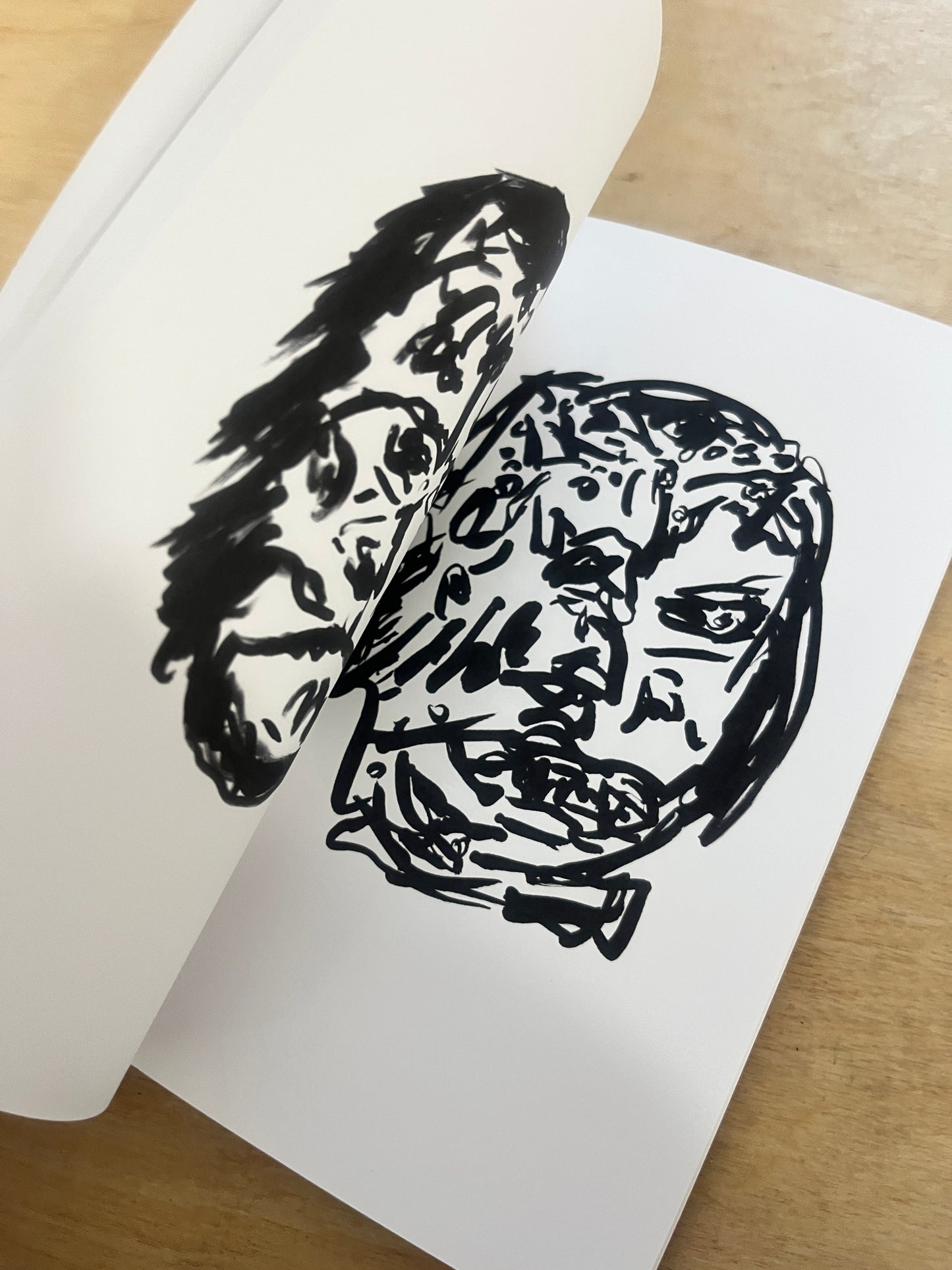 Head #2: Mask Studies by Bill Nace