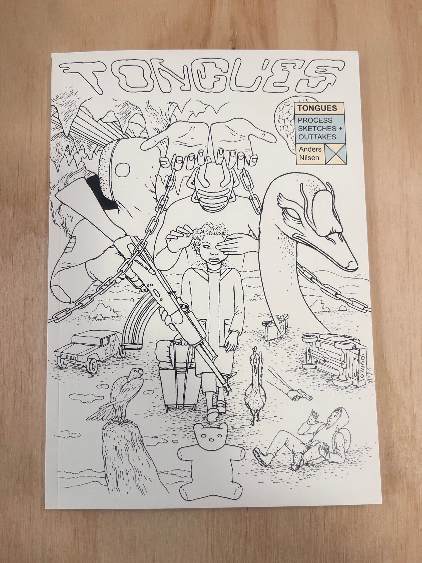 Tongues Process Sketches + Outtakes by Anders Nilsen