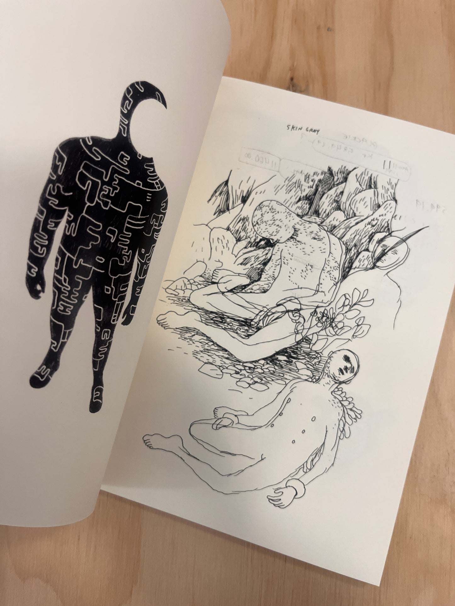 Tongues Process Sketches + Outtakes by Anders Nilsen