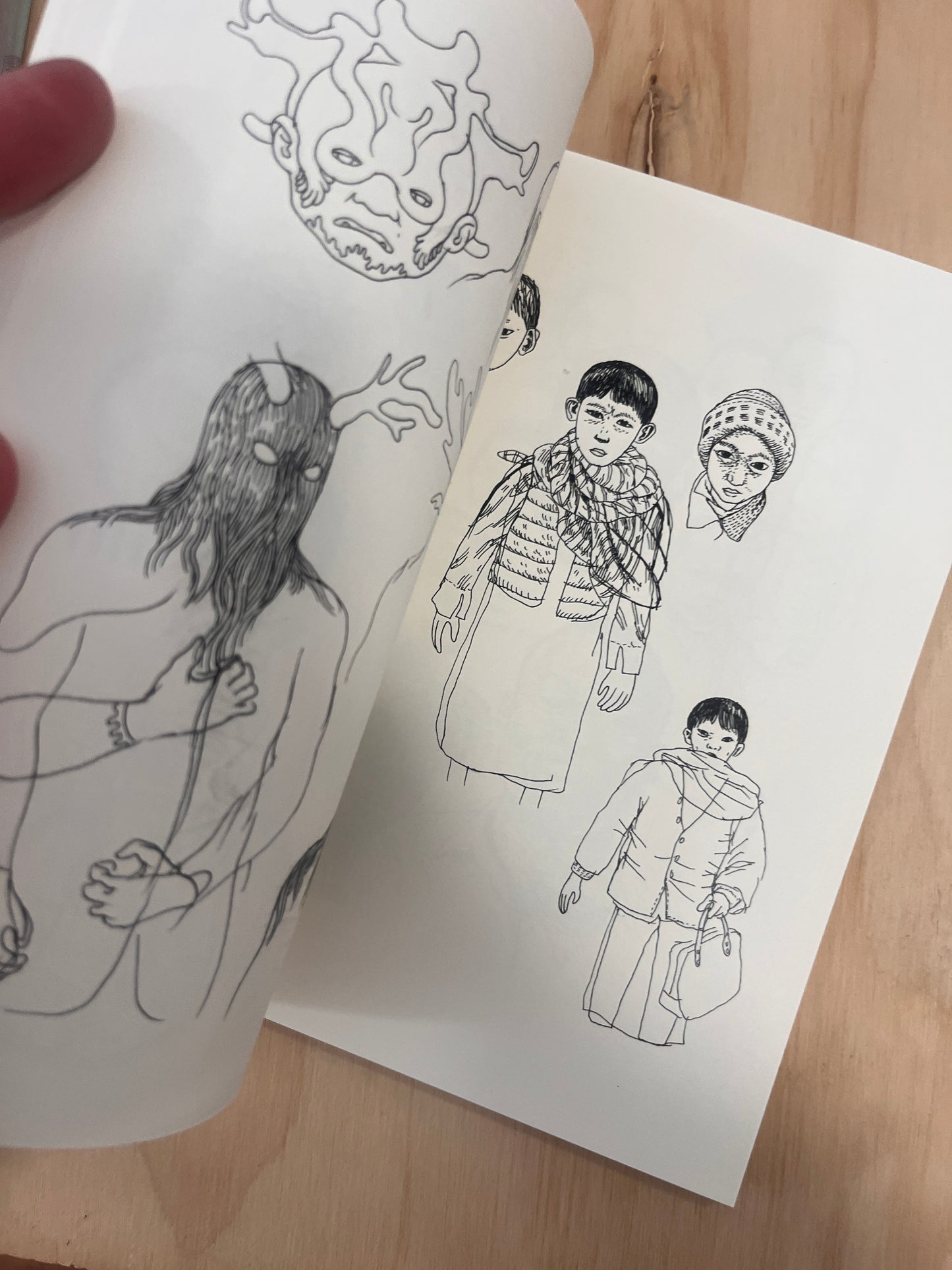 Tongues Process Sketches + Outtakes by Anders Nilsen