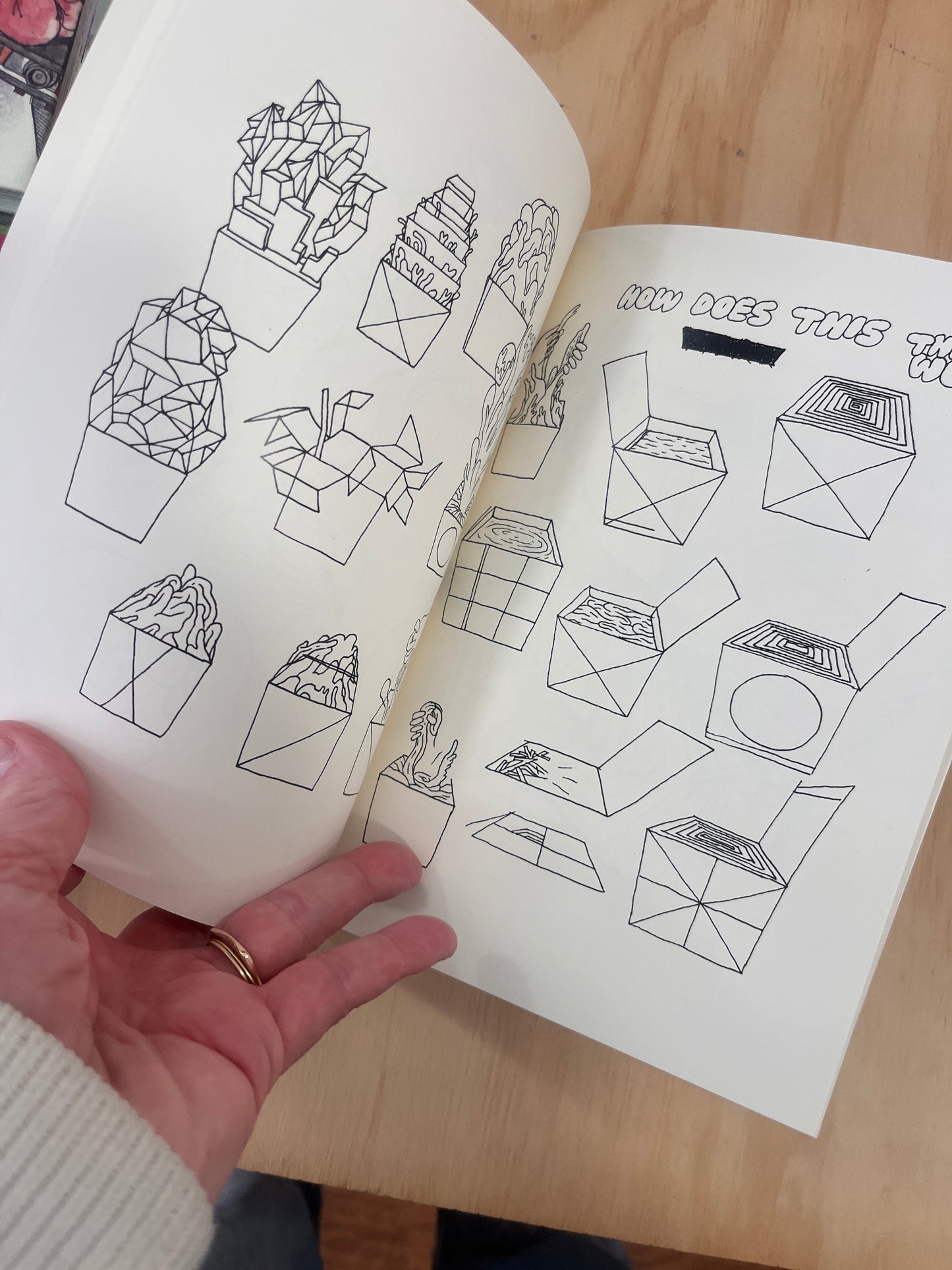 Tongues Process Sketches + Outtakes by Anders Nilsen