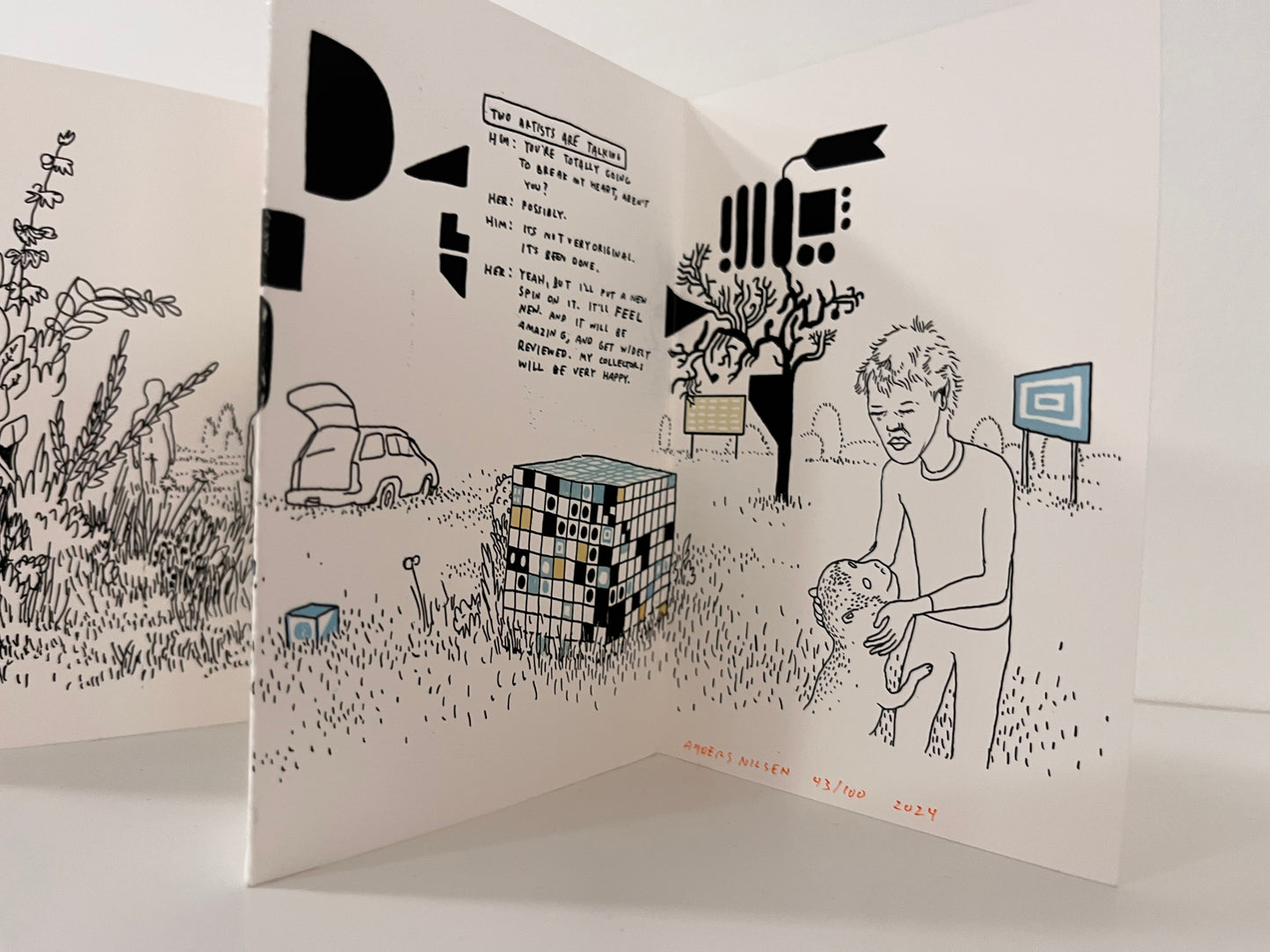 Box Landscape 2 Accordion Book