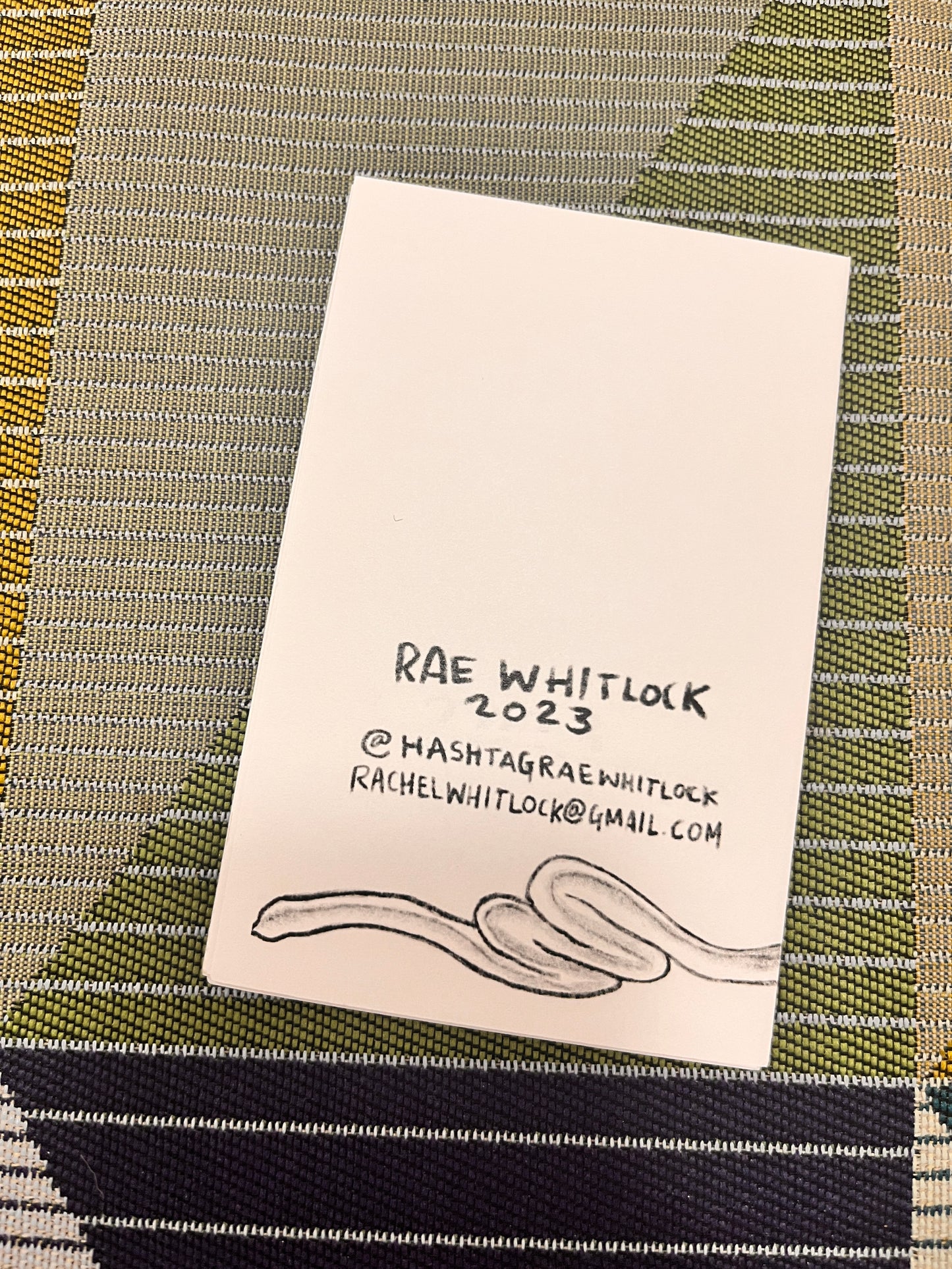 Rae Whitlock Zine