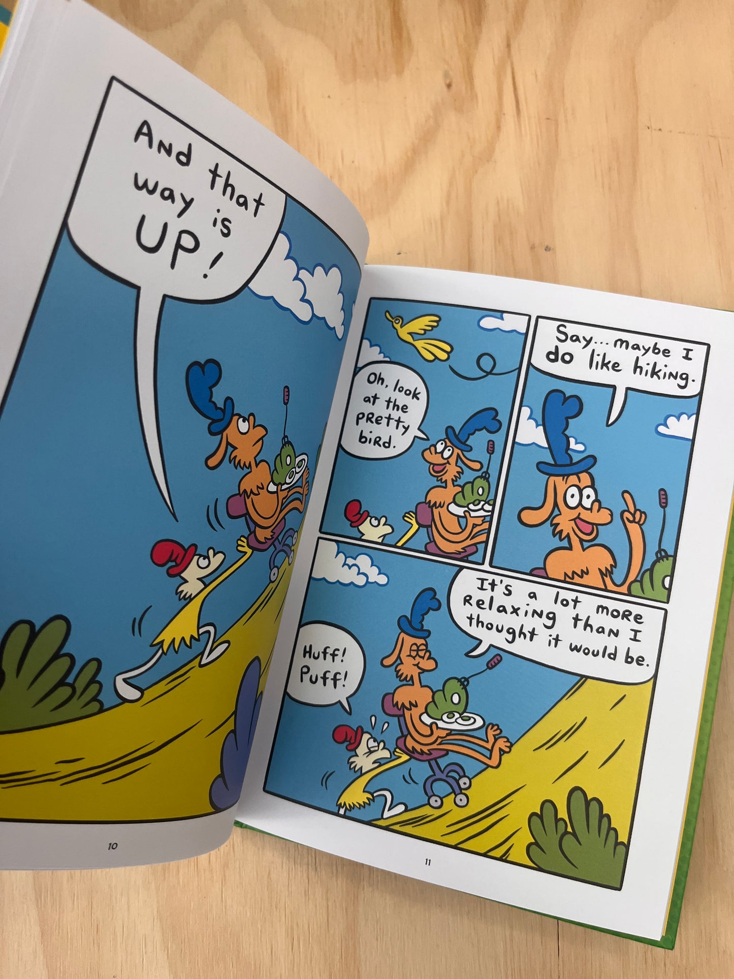Green Eggs and Ham Take a Hike