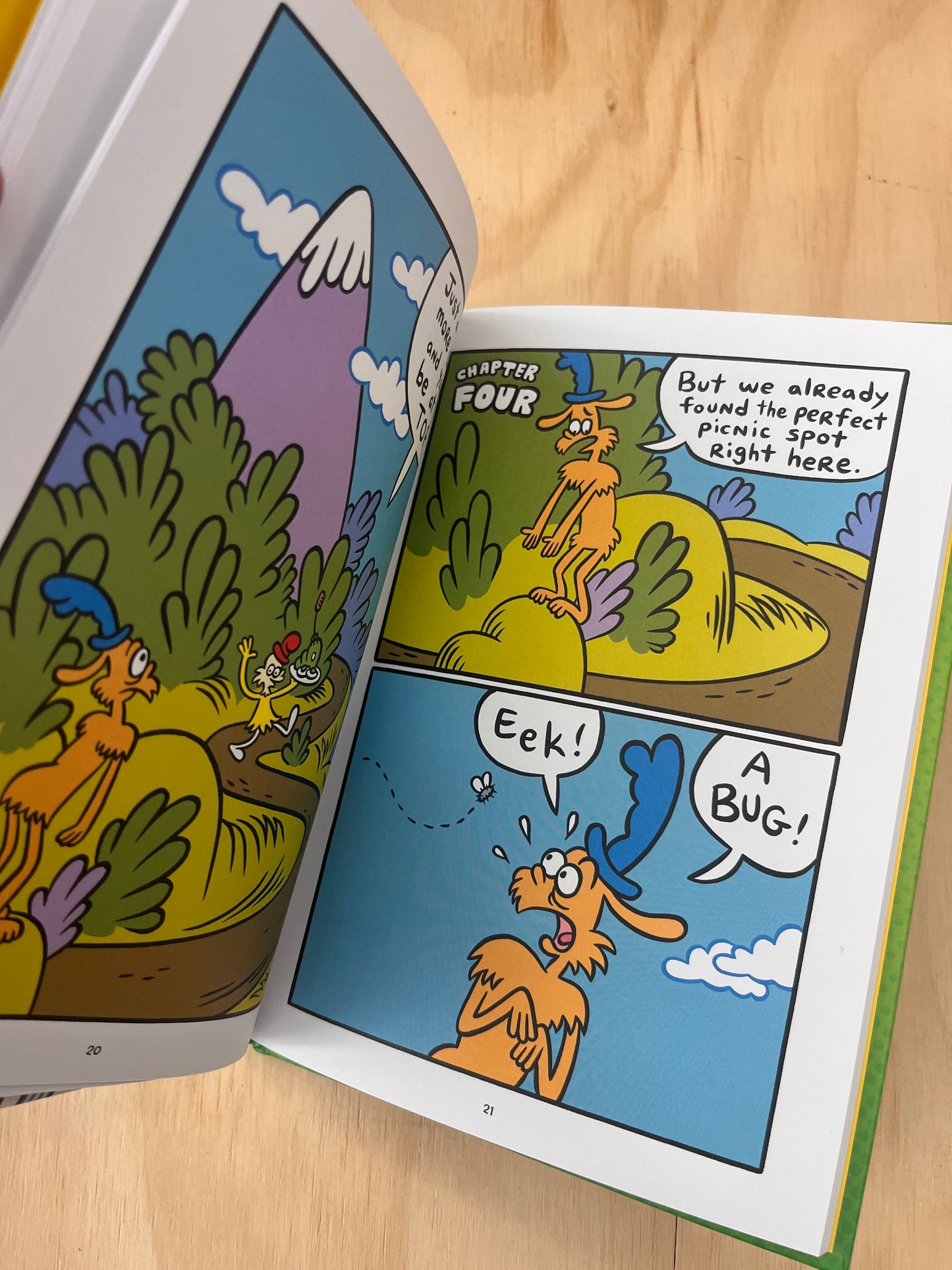 Green Eggs and Ham Take a Hike